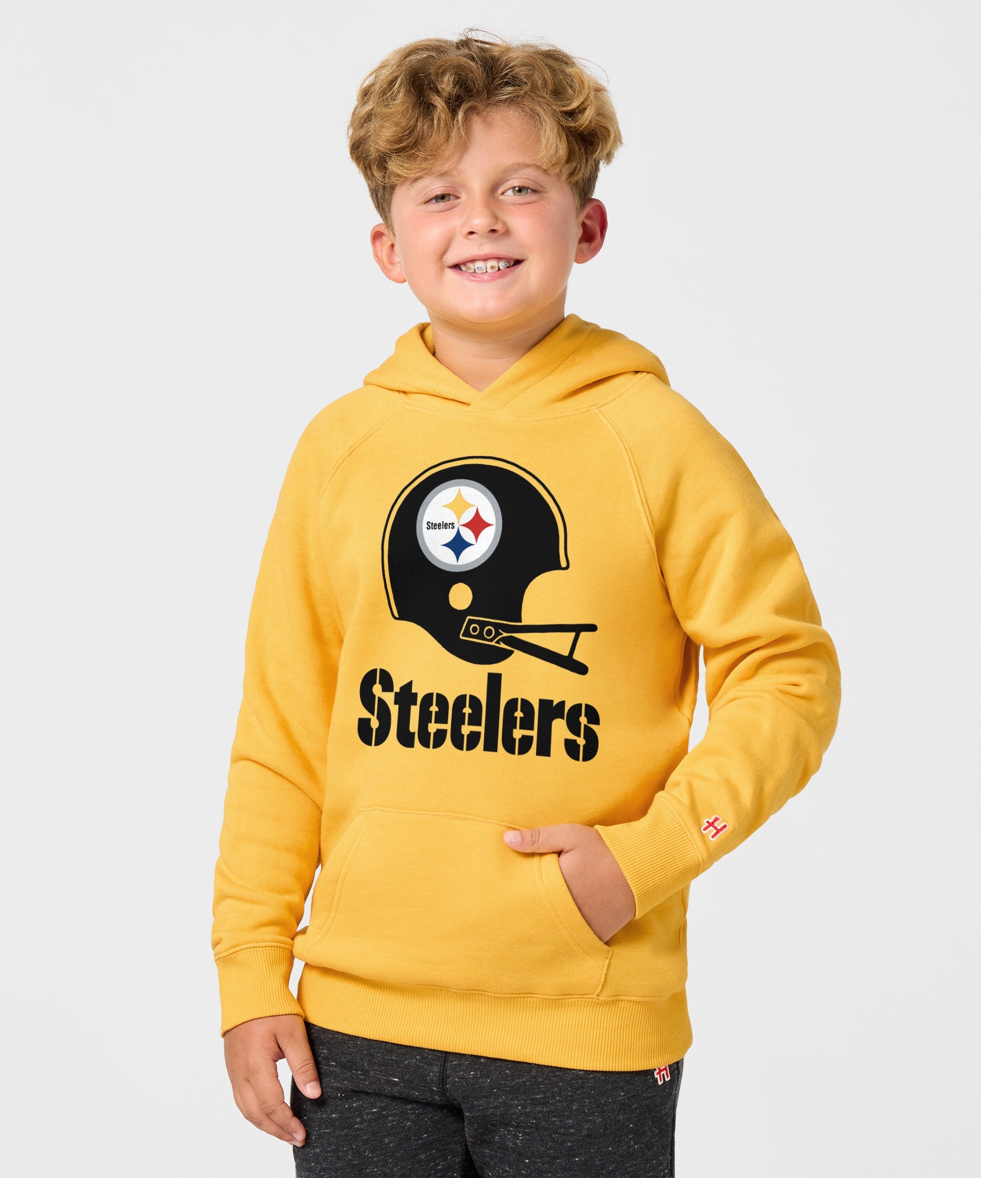 Youth Pittsburgh Steelers Big Helmet Hoodie