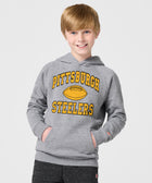 Youth Pittsburgh Steelers Gridiron Hoodie