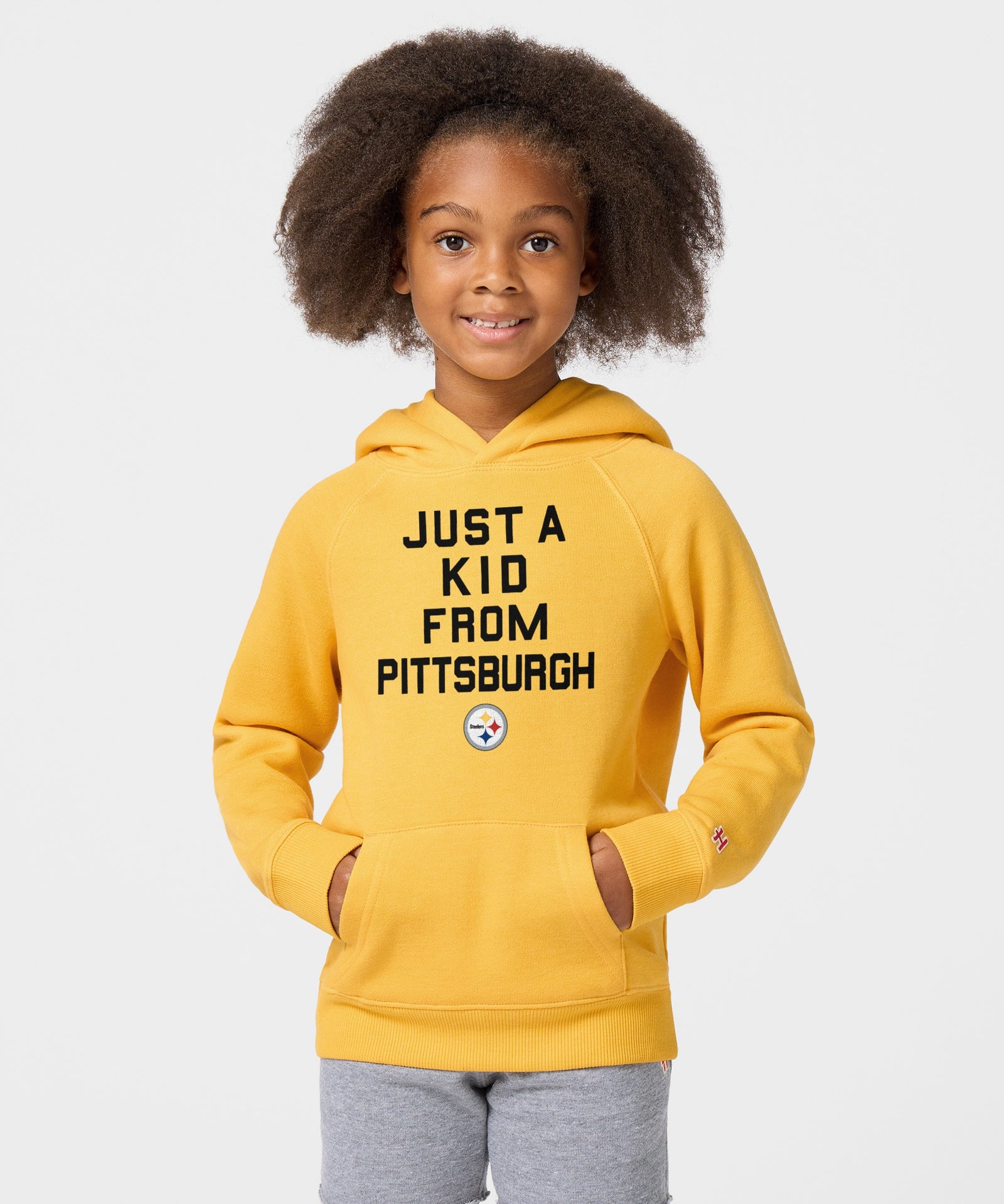 Youth Pittsburgh Steelers Just A Kid From Pittsburgh Hoodie