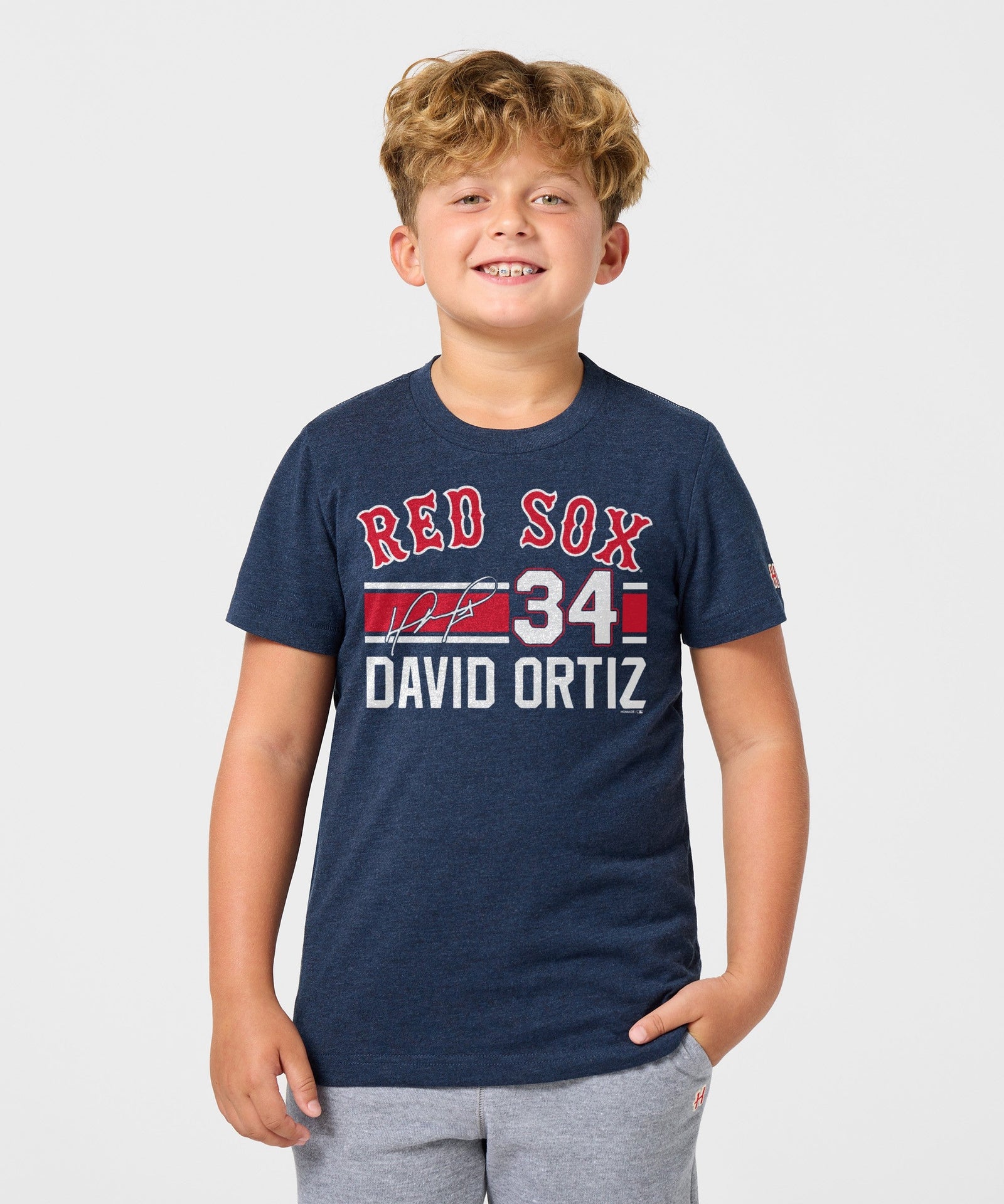 Youth Red Sox David Ortiz Signature Jersey