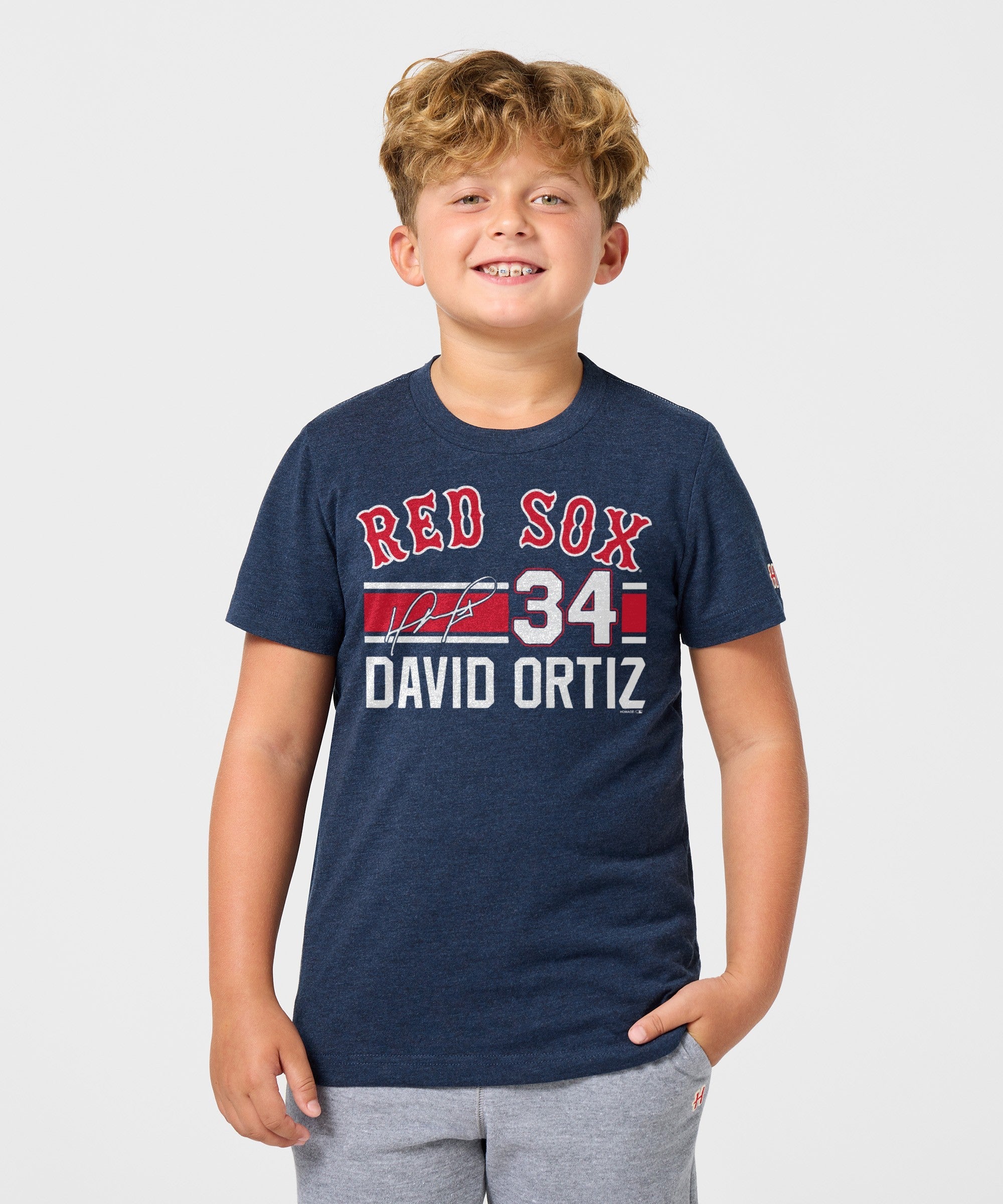 Youth Red Sox David Ortiz Signature Jersey