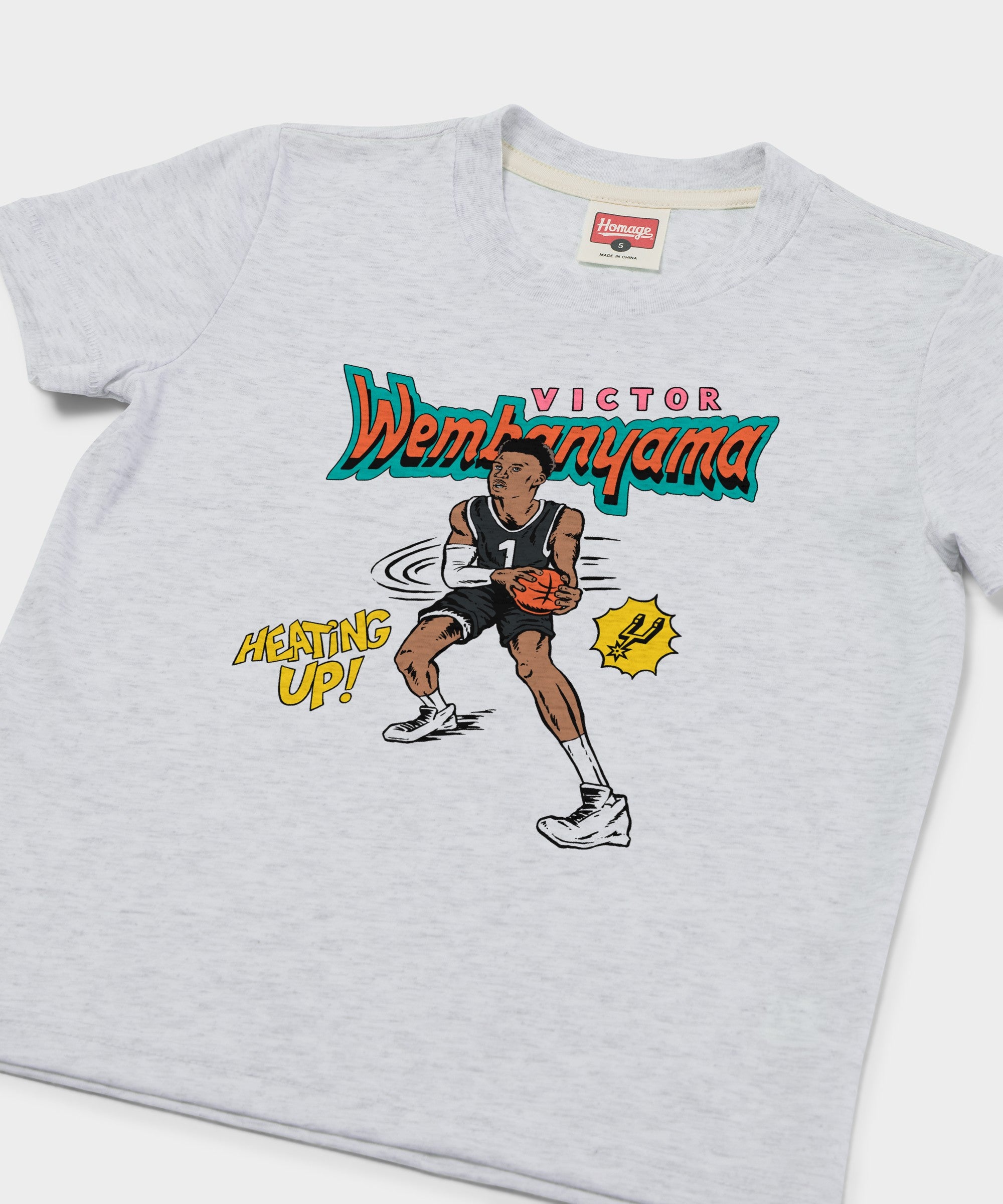 Youth San Antonio Spurs Comic Book Victor Wembanyama