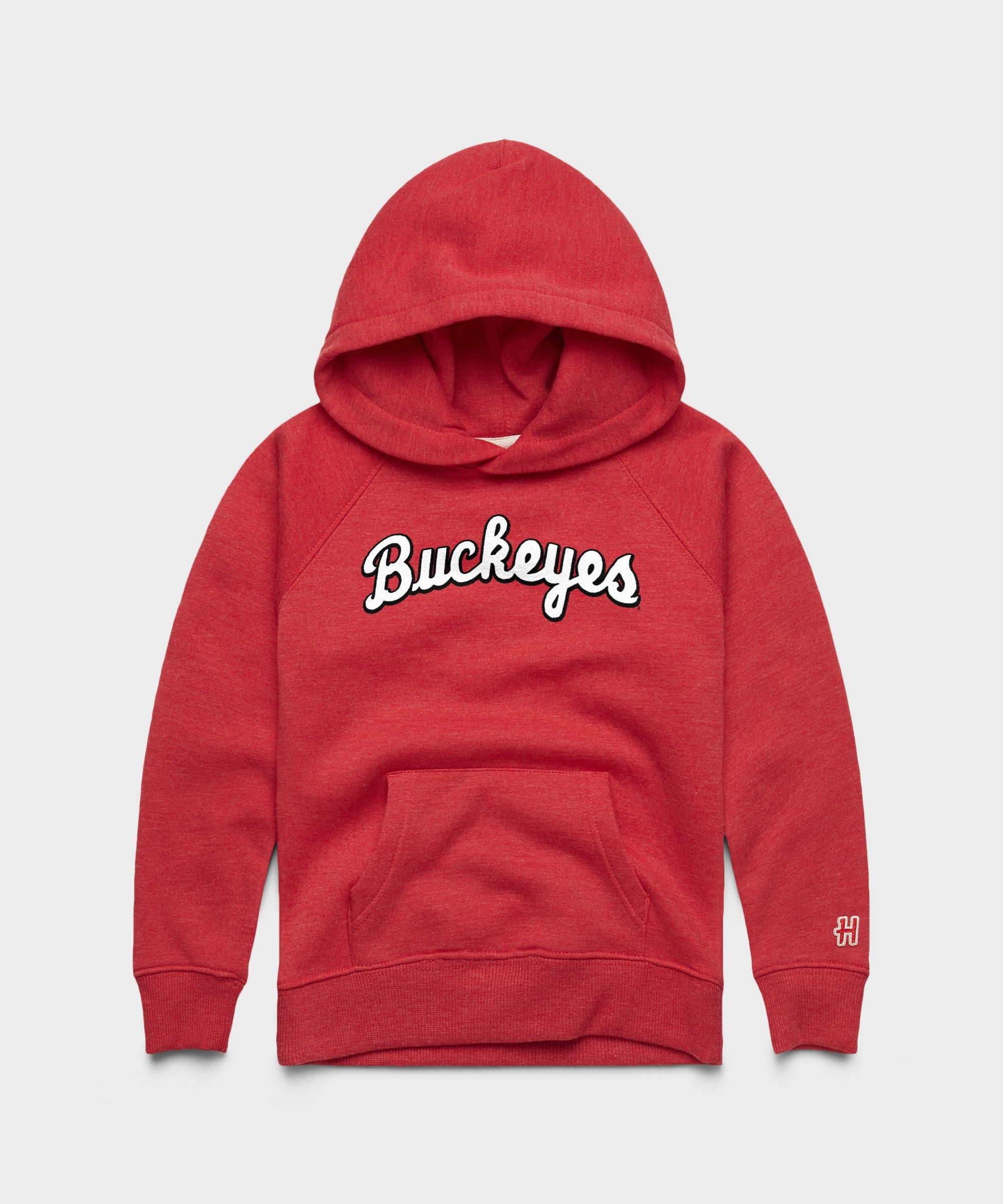 Youth Script Buckeyes Hoodie | Kids Retro OSU Hoodie – HOMAGE