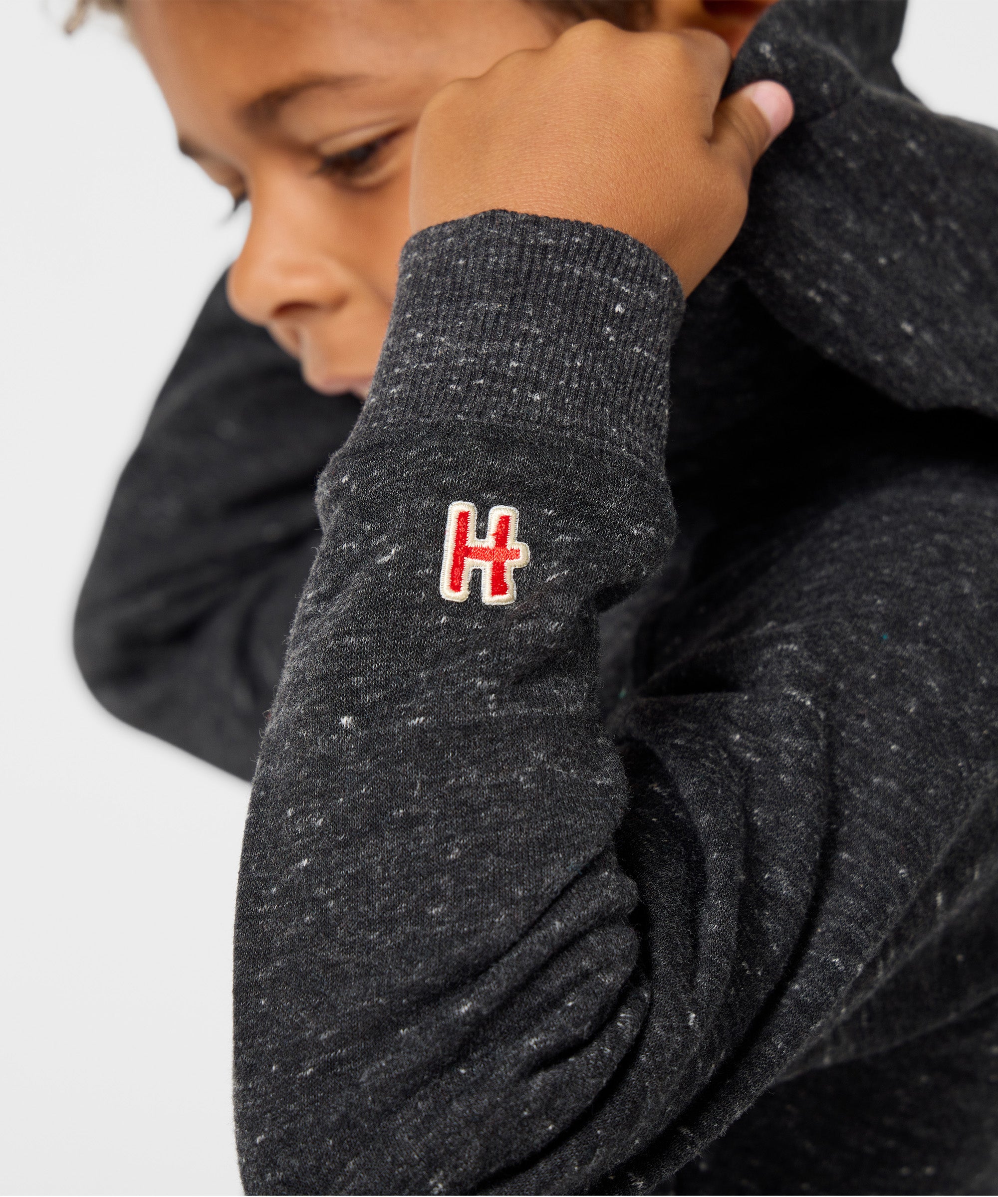 Youth Script Ohio Blackout Hoodie