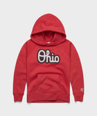 Youth Script Ohio Outline Hoodie