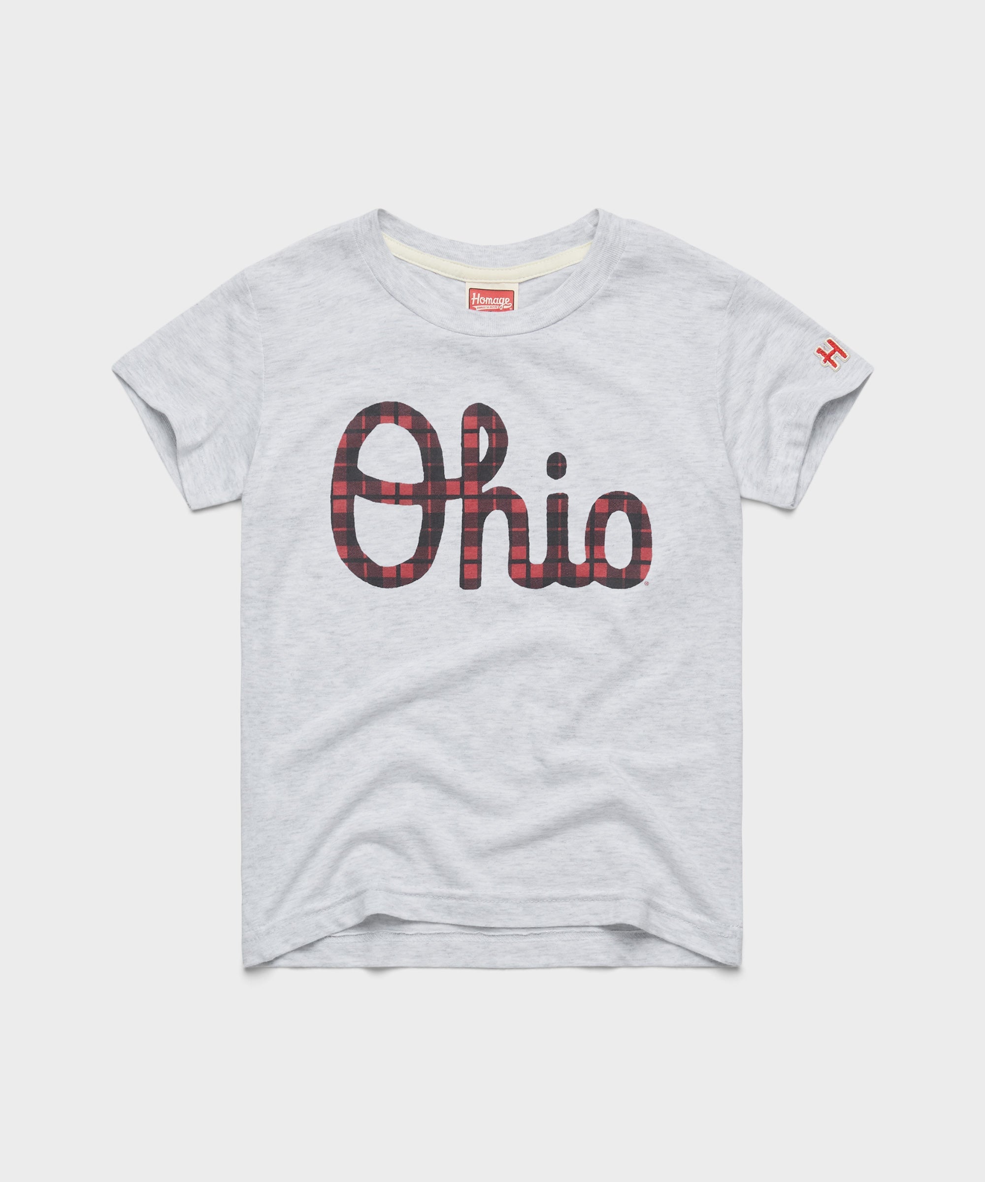 Youth Script Ohio Plaid