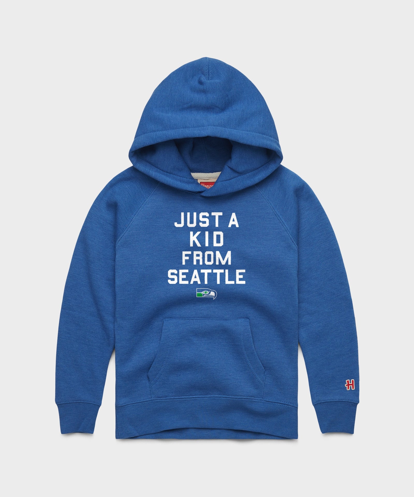 Youth Seattle Seahawks Just A Kid From Seattle Hoodie