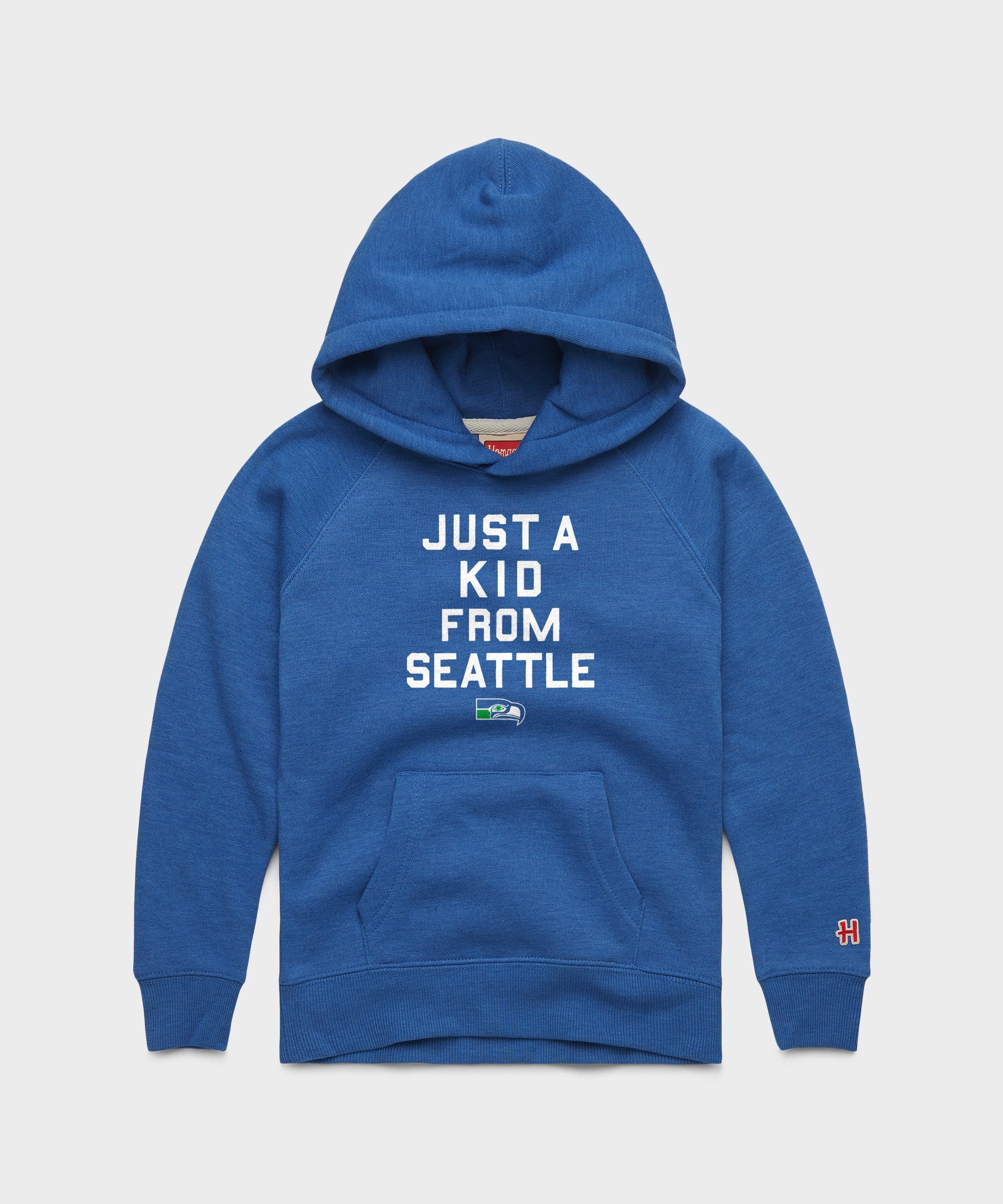 Youth Seattle Seahawks Just A Kid From Seattle Hoodie