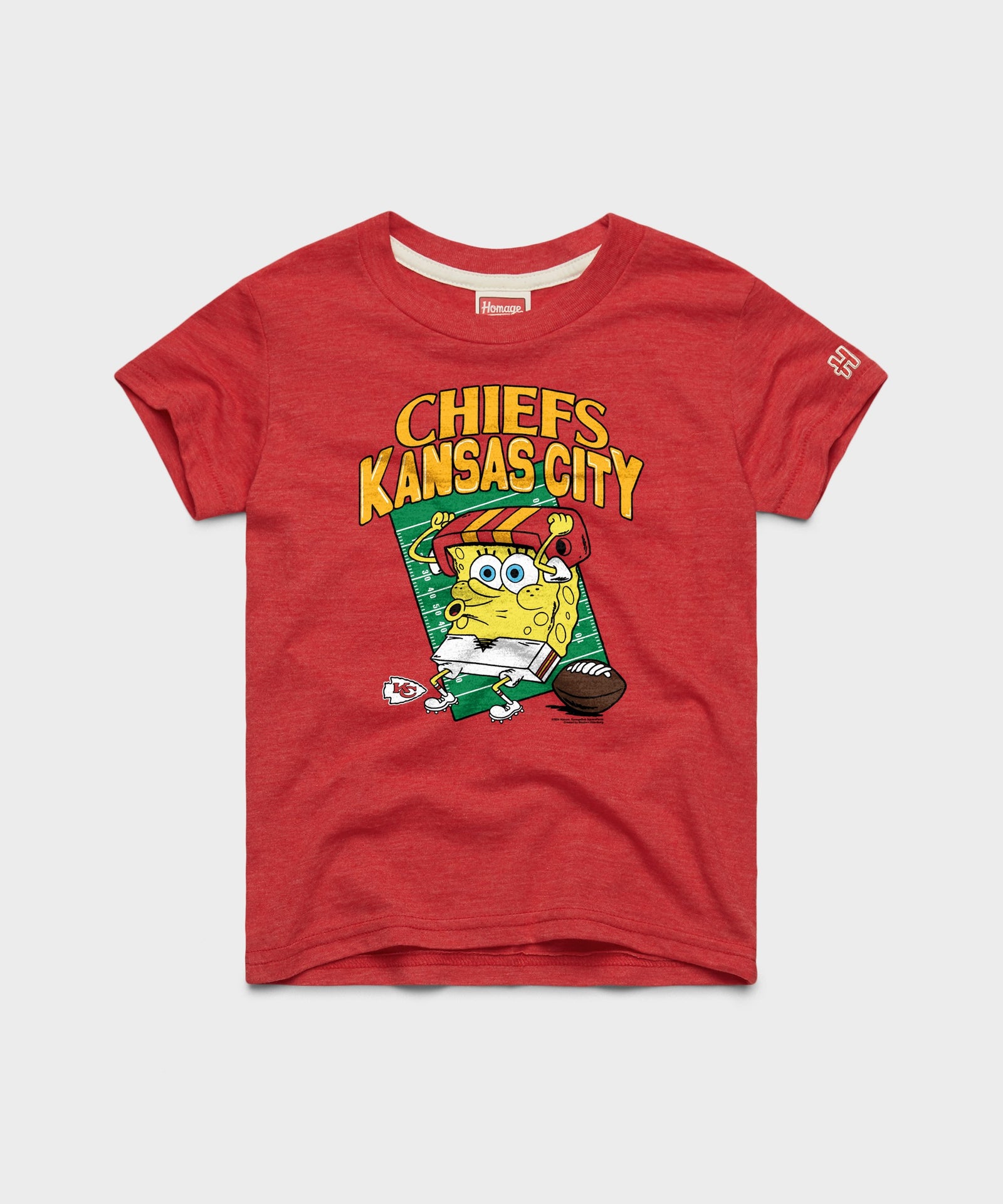 Youth Spongebob Squarepants X Kansas City Chiefs