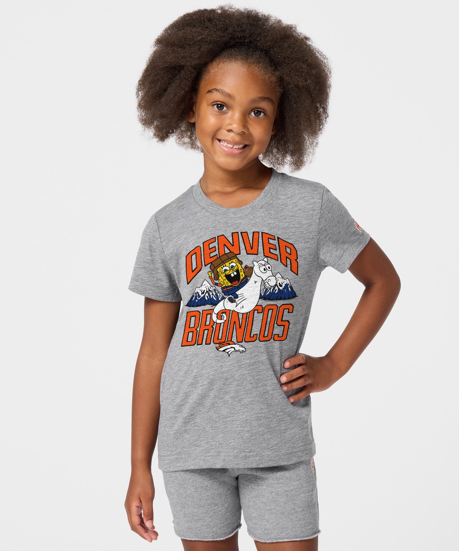 Youth Spongebob X Denver Broncos