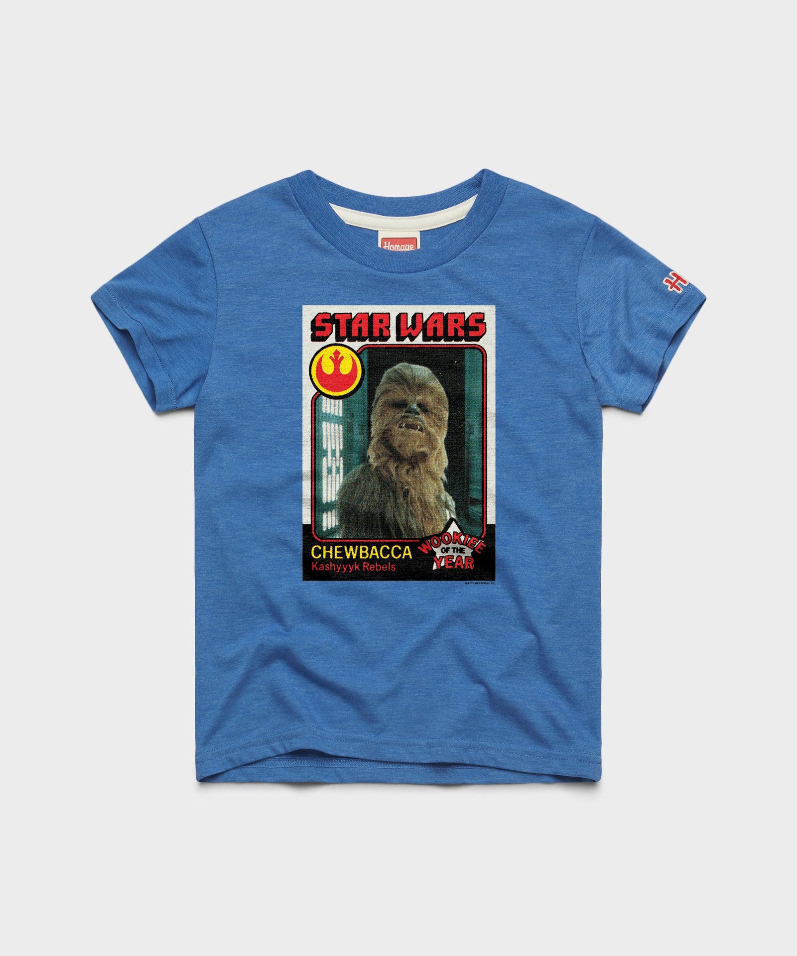 Youth Star Wars Chewbacca Wookie Of The Year Card