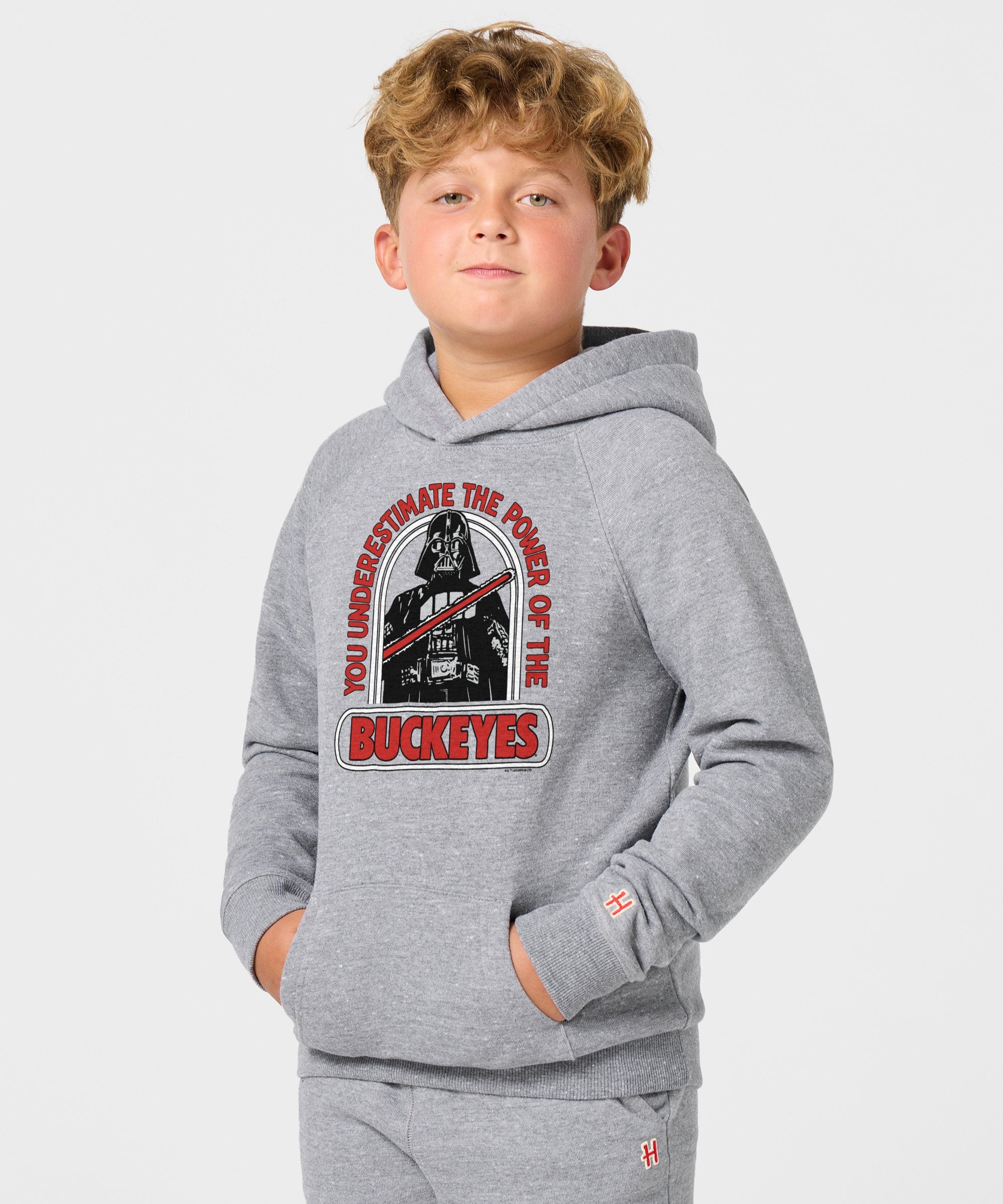 Youth Star Wars Darth Vader X Ohio State Hoodie