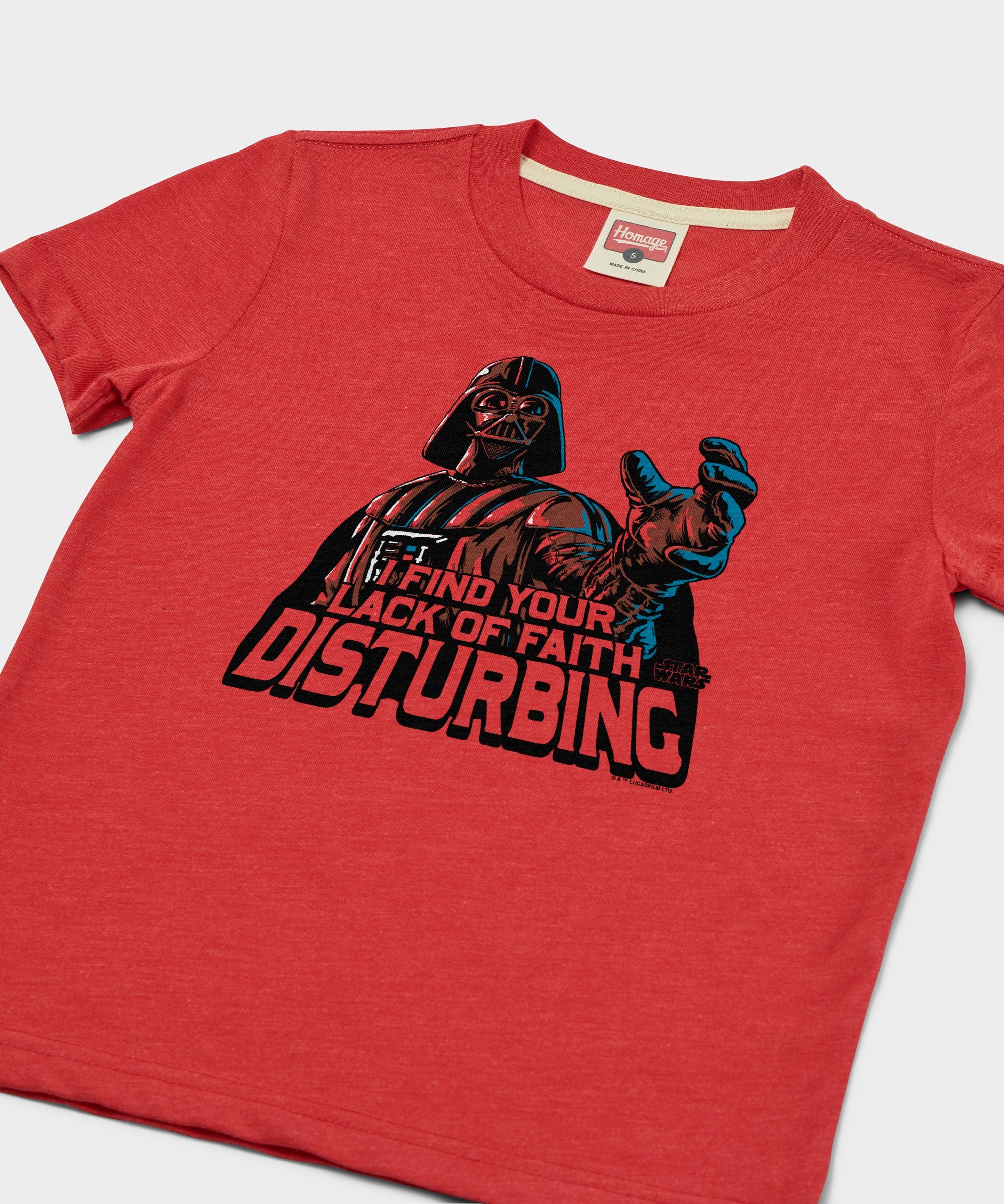 Youth Star Wars I Find Your Lack Of Faith Disturbing