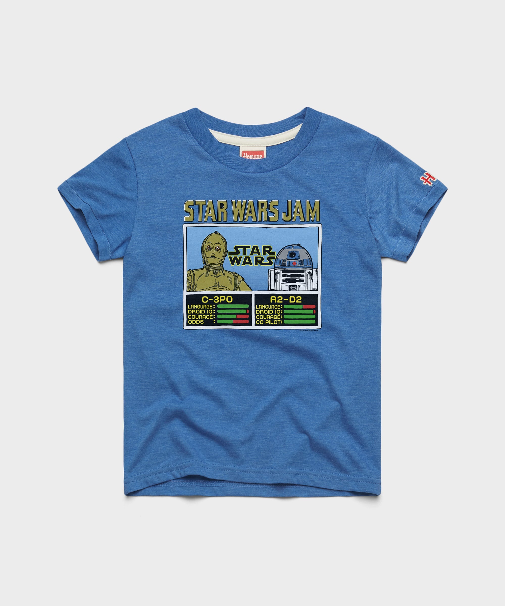 Youth Star Wars Jam C 3P0 And R2 D2