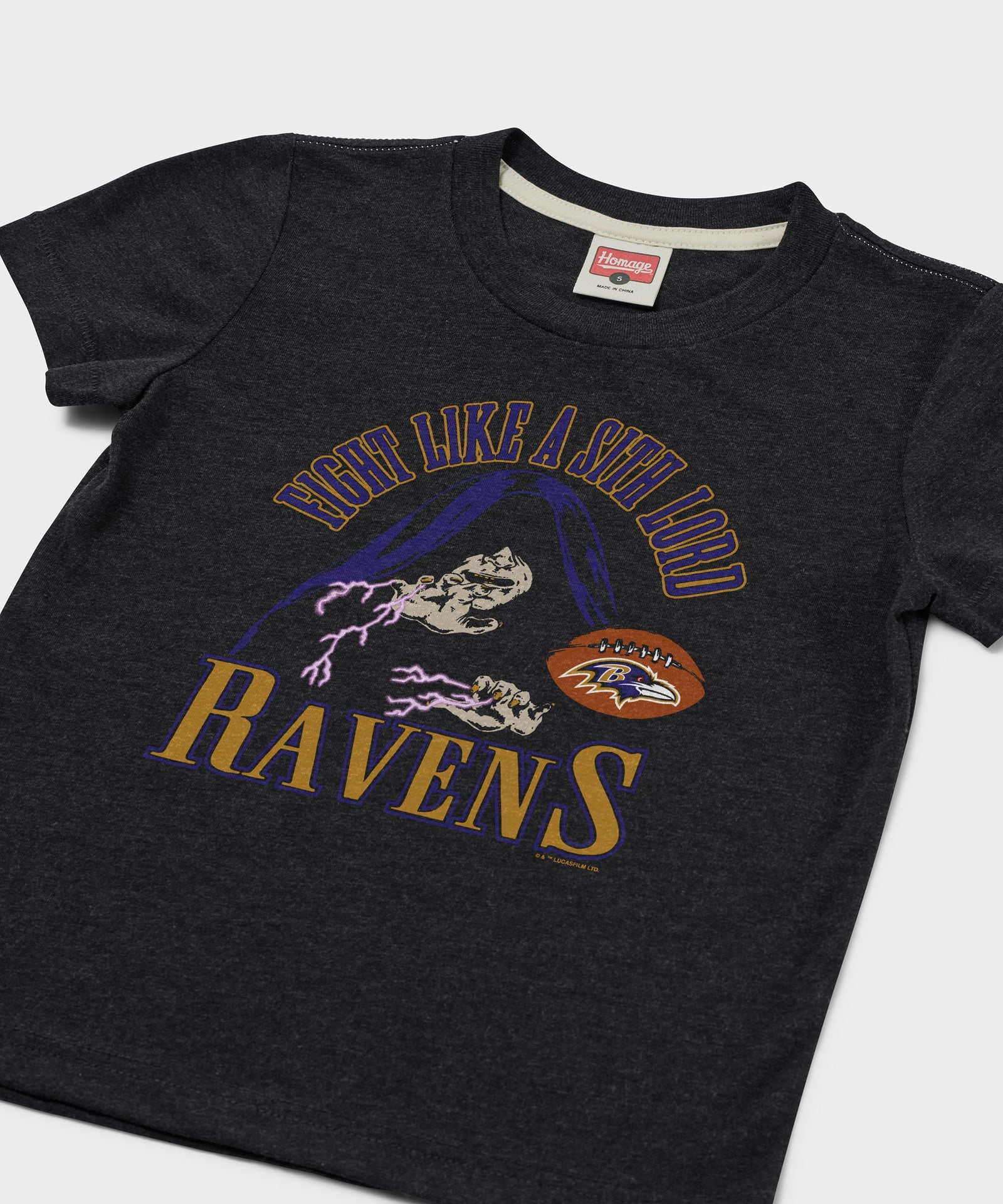 Youth Star Wars X Baltimore Ravens Dark Side