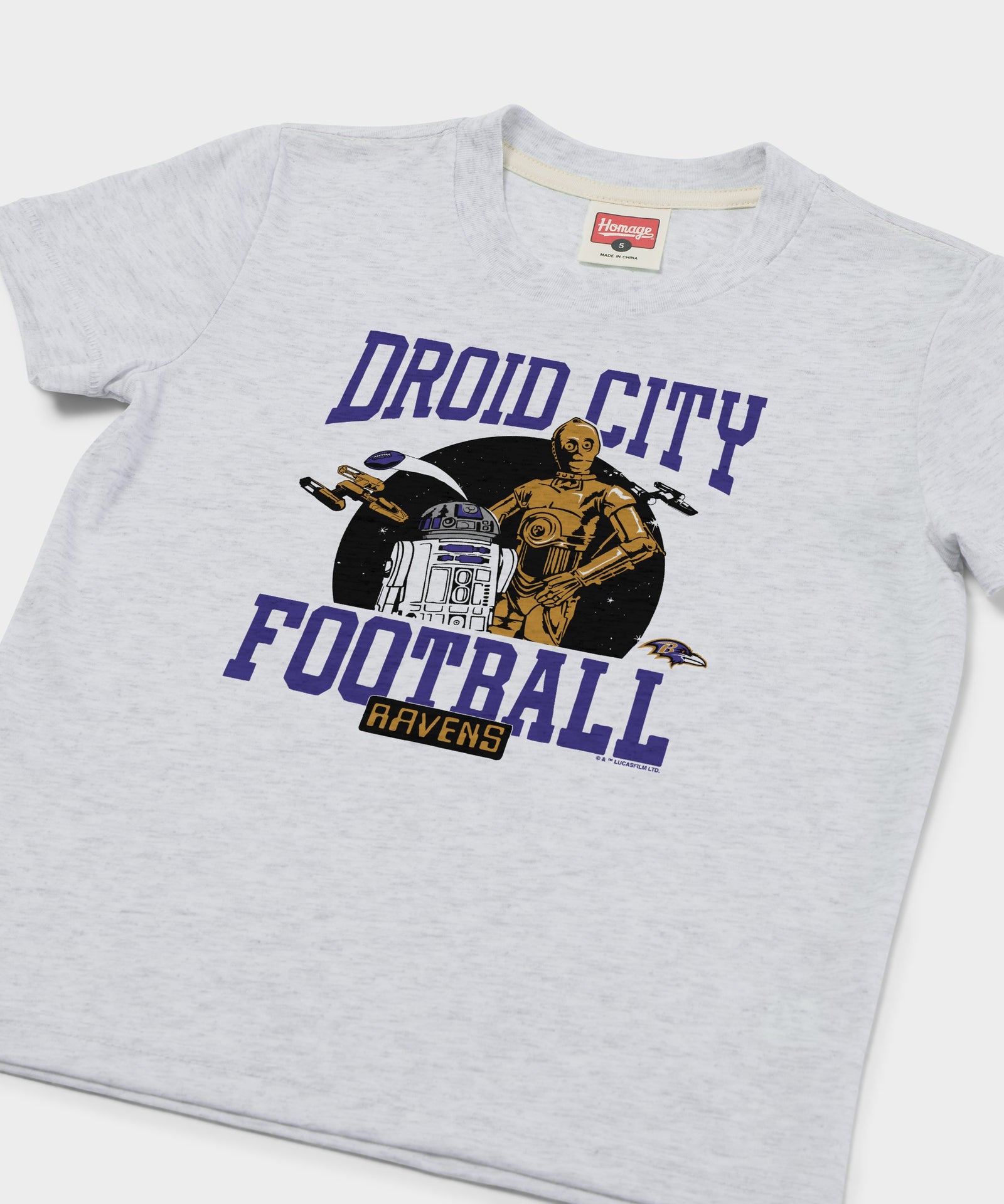 Youth Star Wars X Baltimore Ravens Light Side