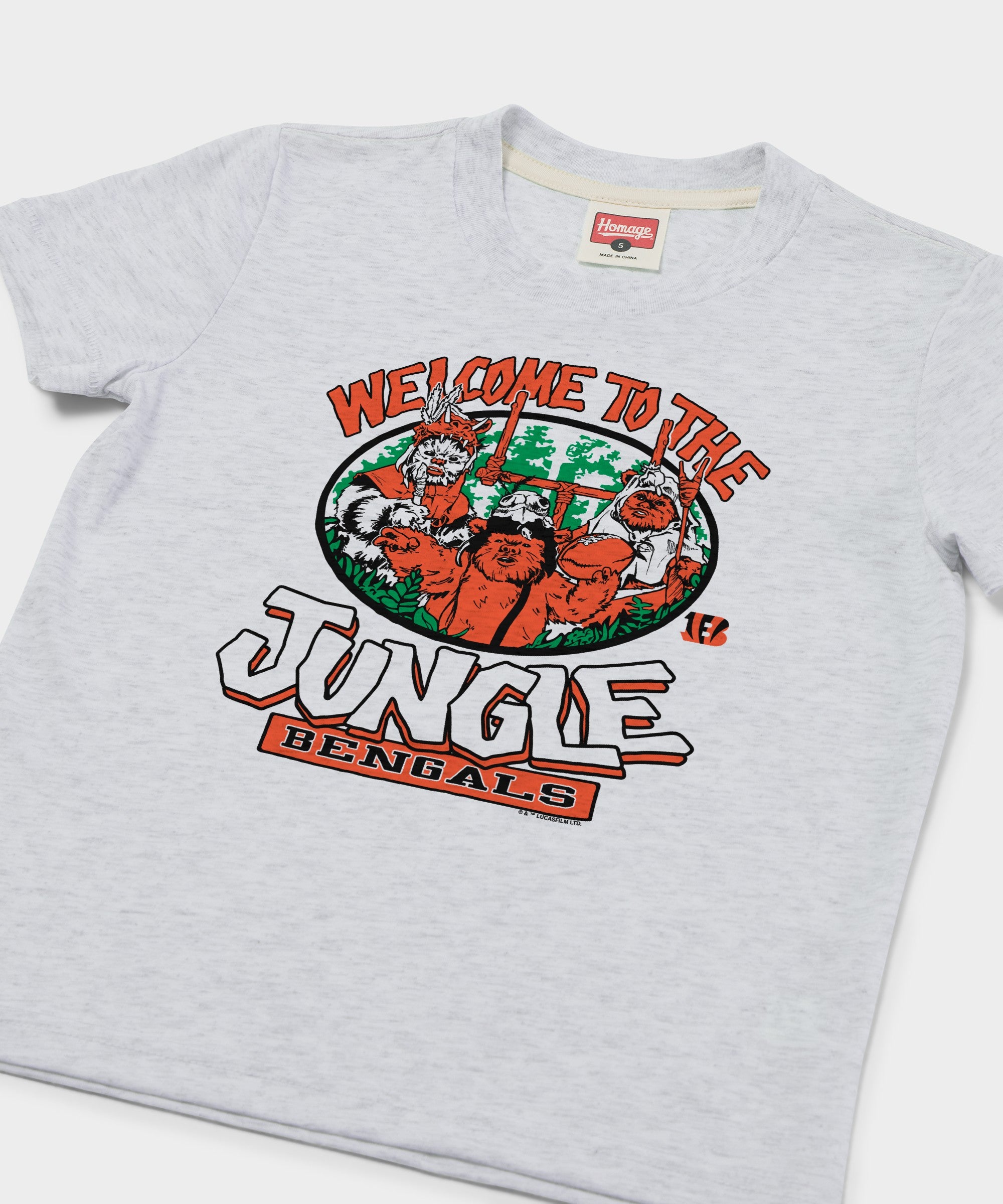Youth Star Wars X Cincinnati Bengals Light Side