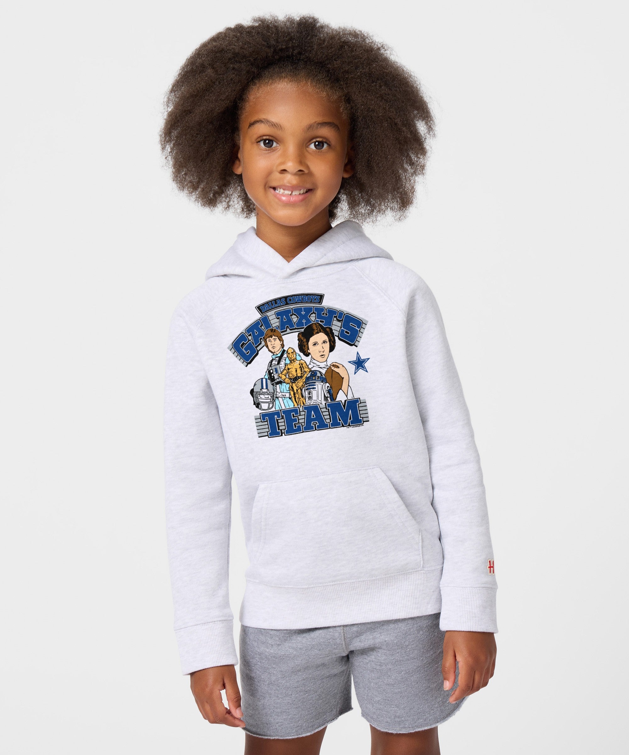 Youth Star Wars X Dallas Cowboys Light Side Hoodie