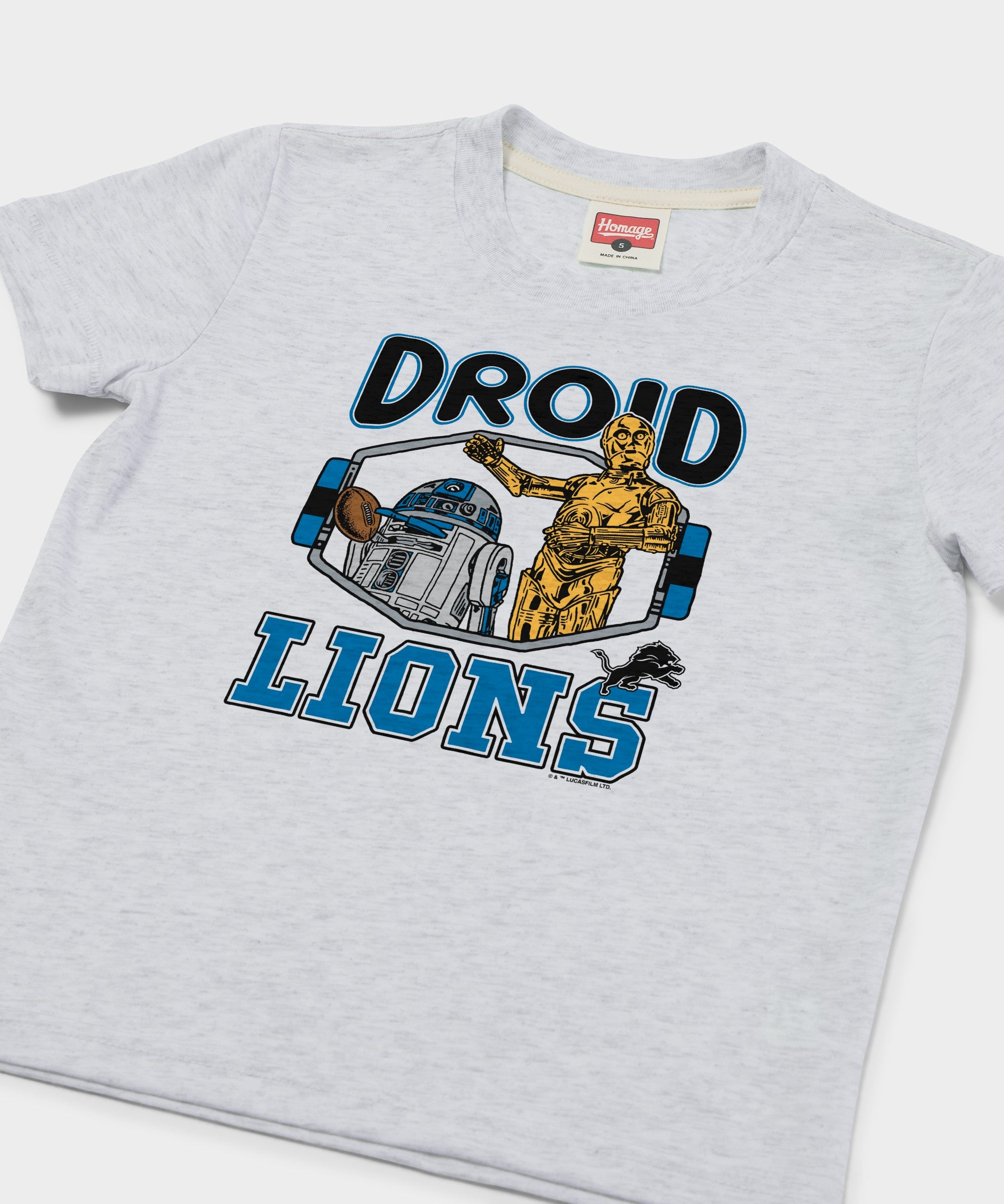 Youth Star Wars X Detroit Lions Light Side