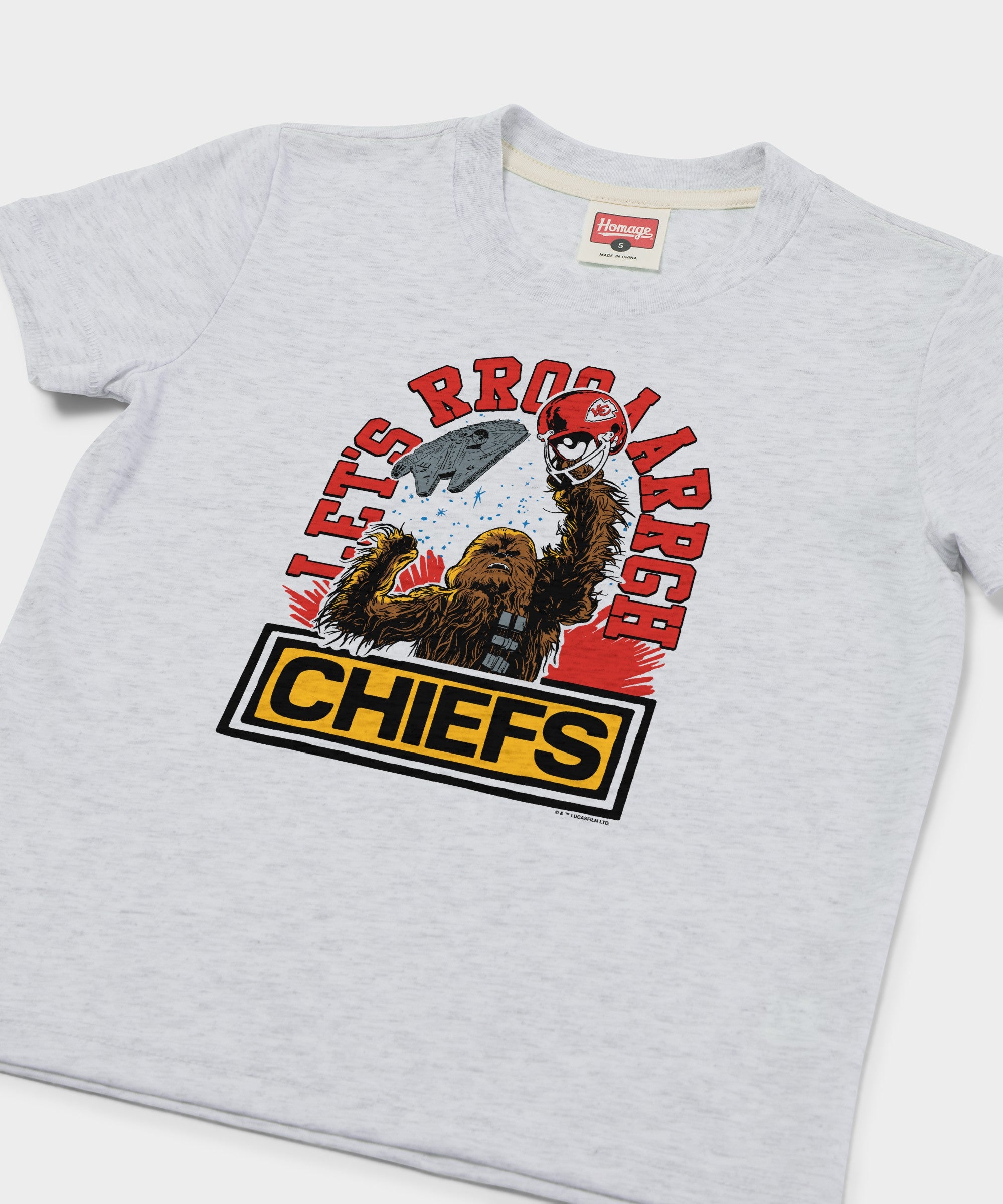 Youth Star Wars X Kansas City Chiefs Light Side