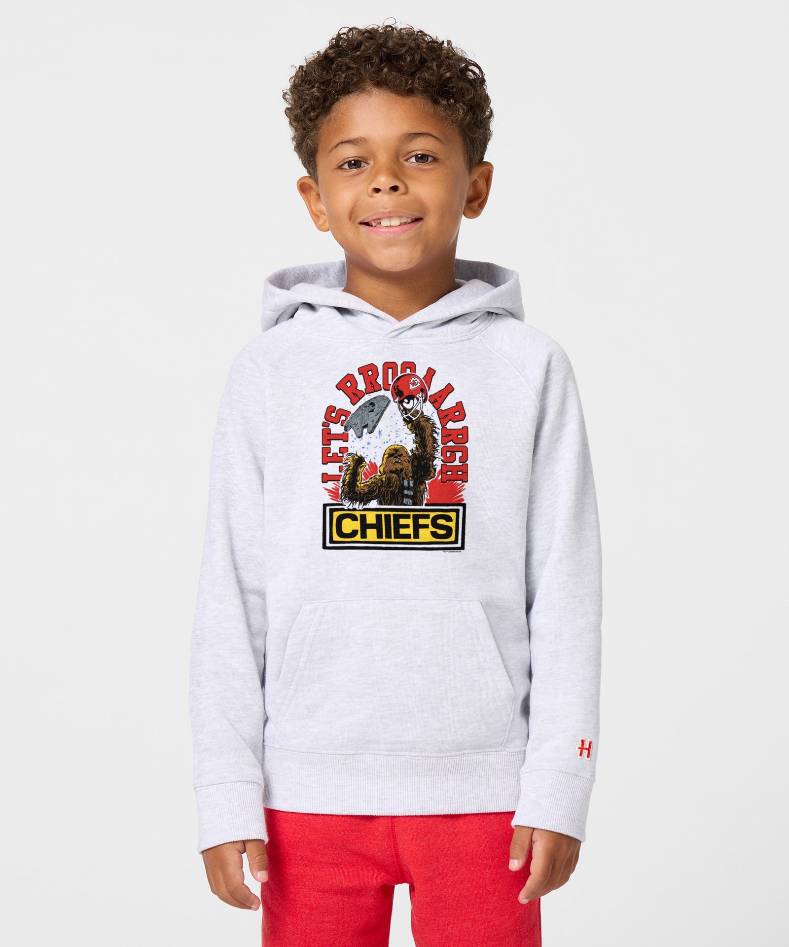 Youth Star Wars X Kansas City Chiefs Light Side Hoodie