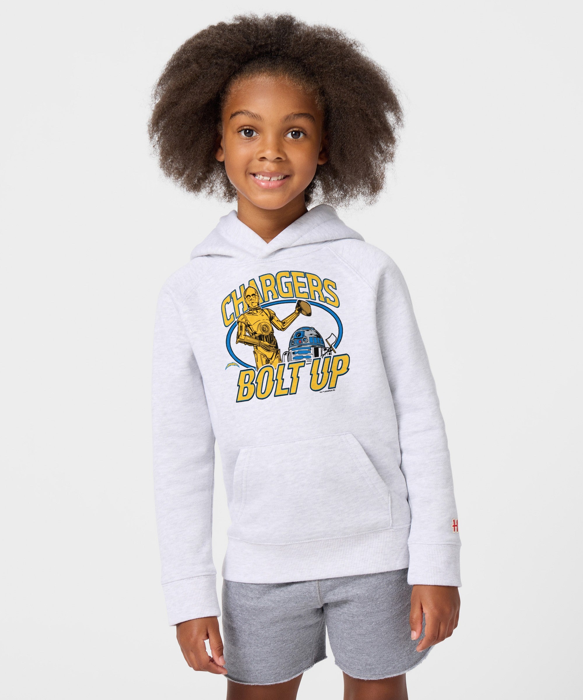 Youth Star Wars X Los Angeles Chargers Light Side Hoodie