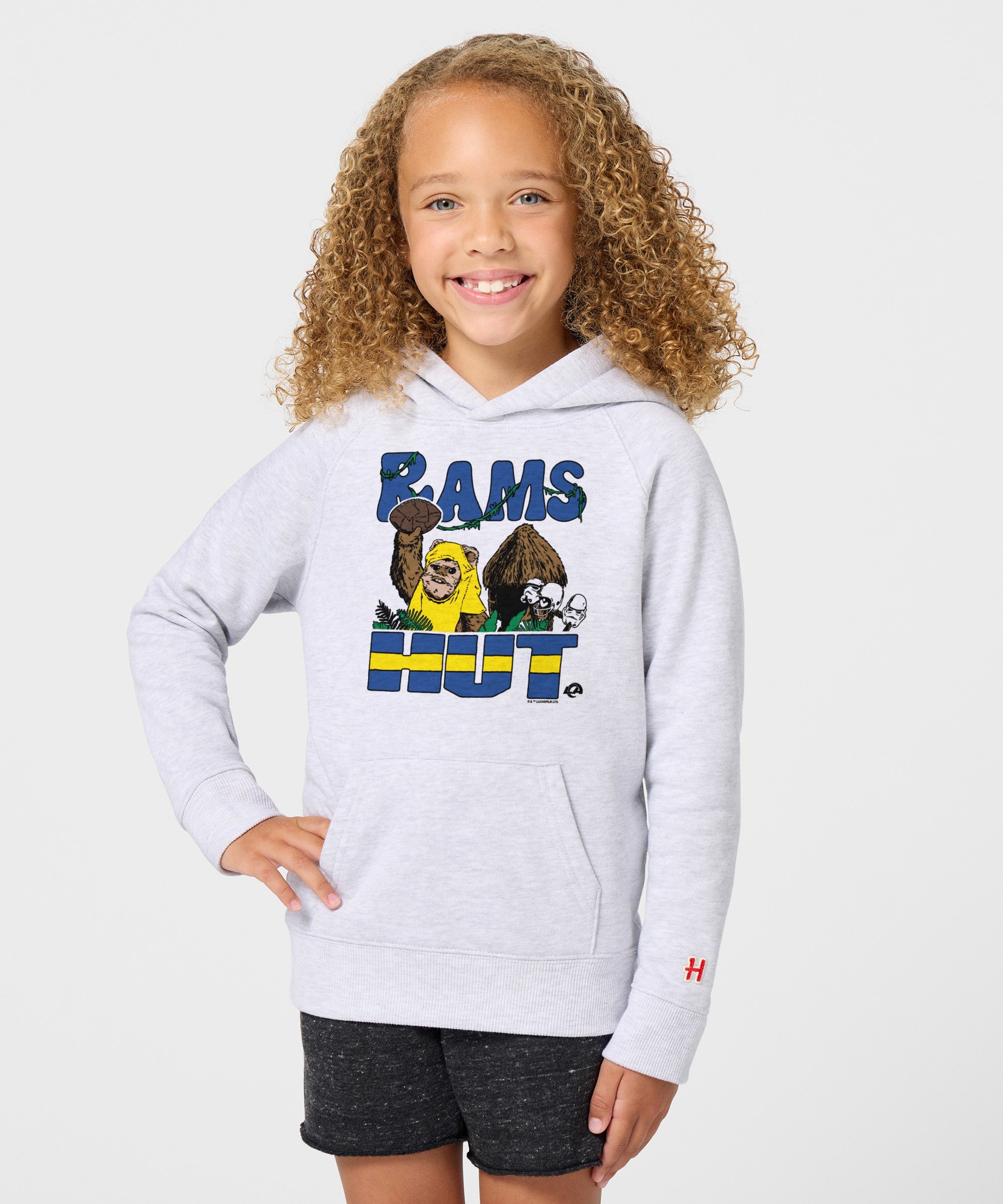 Youth Star Wars X Los Angeles Rams Light Side Hoodie