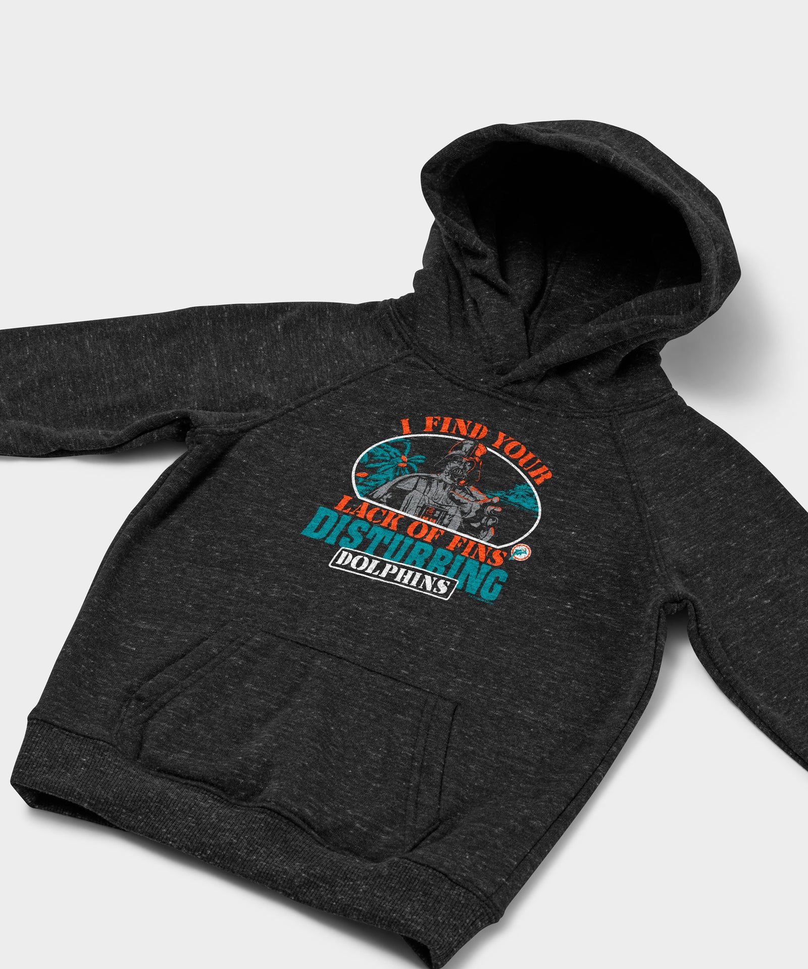 Youth Star Wars x Miami Dolphins Dark Side Hoodie