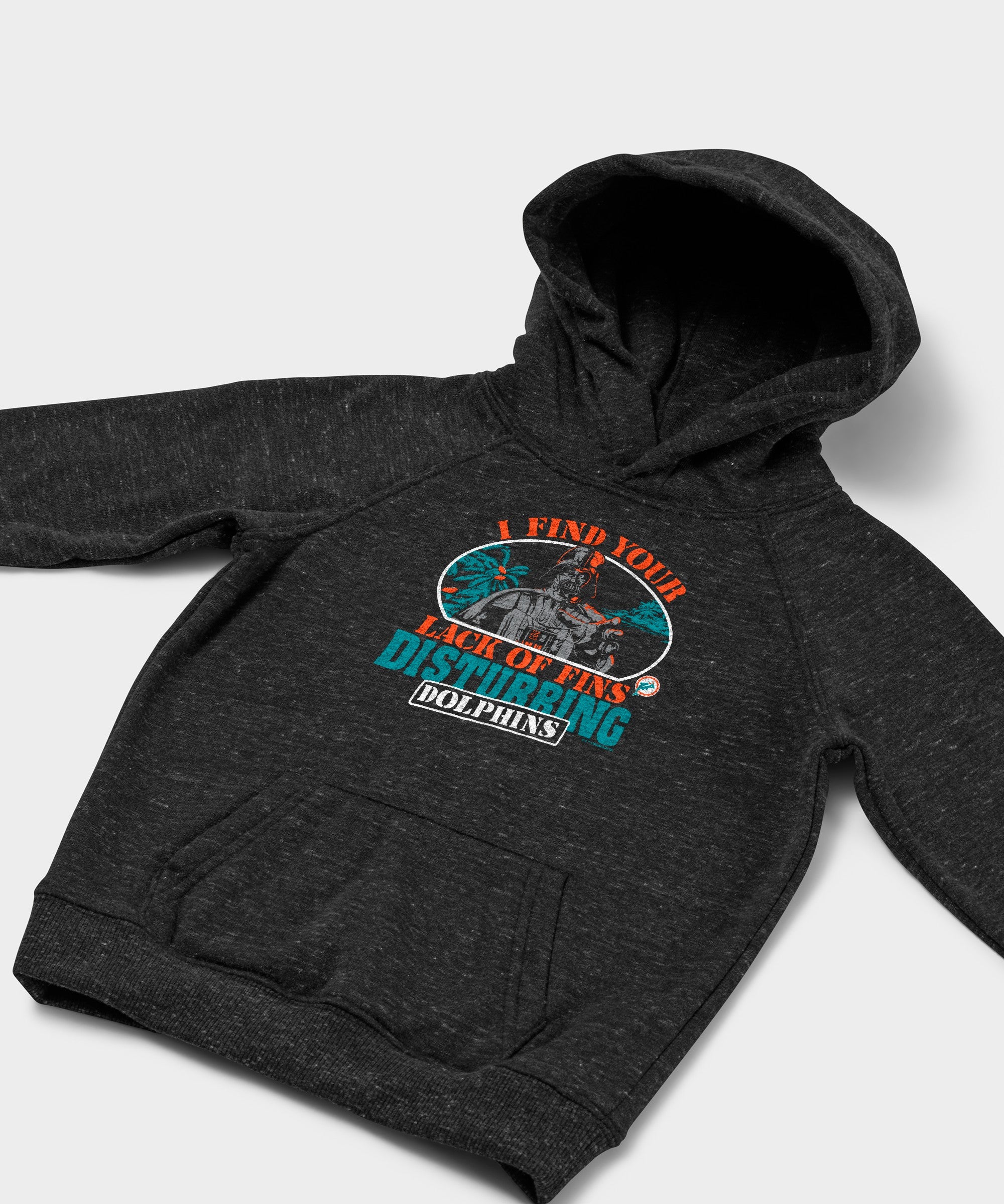 Youth Star Wars x Miami Dolphins Dark Side Hoodie