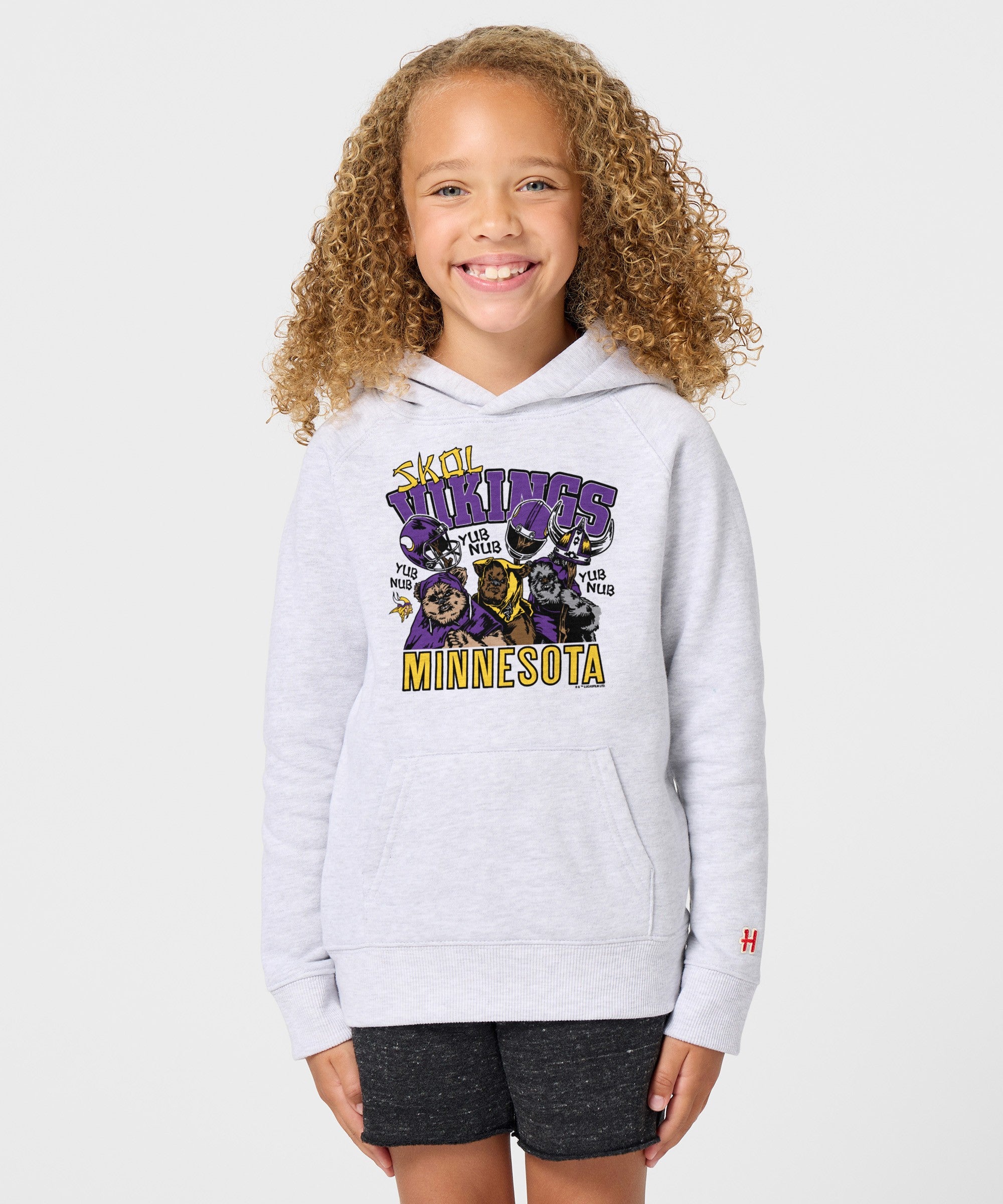 Youth Star Wars X Minnesota Vikings Light Side Hoodie