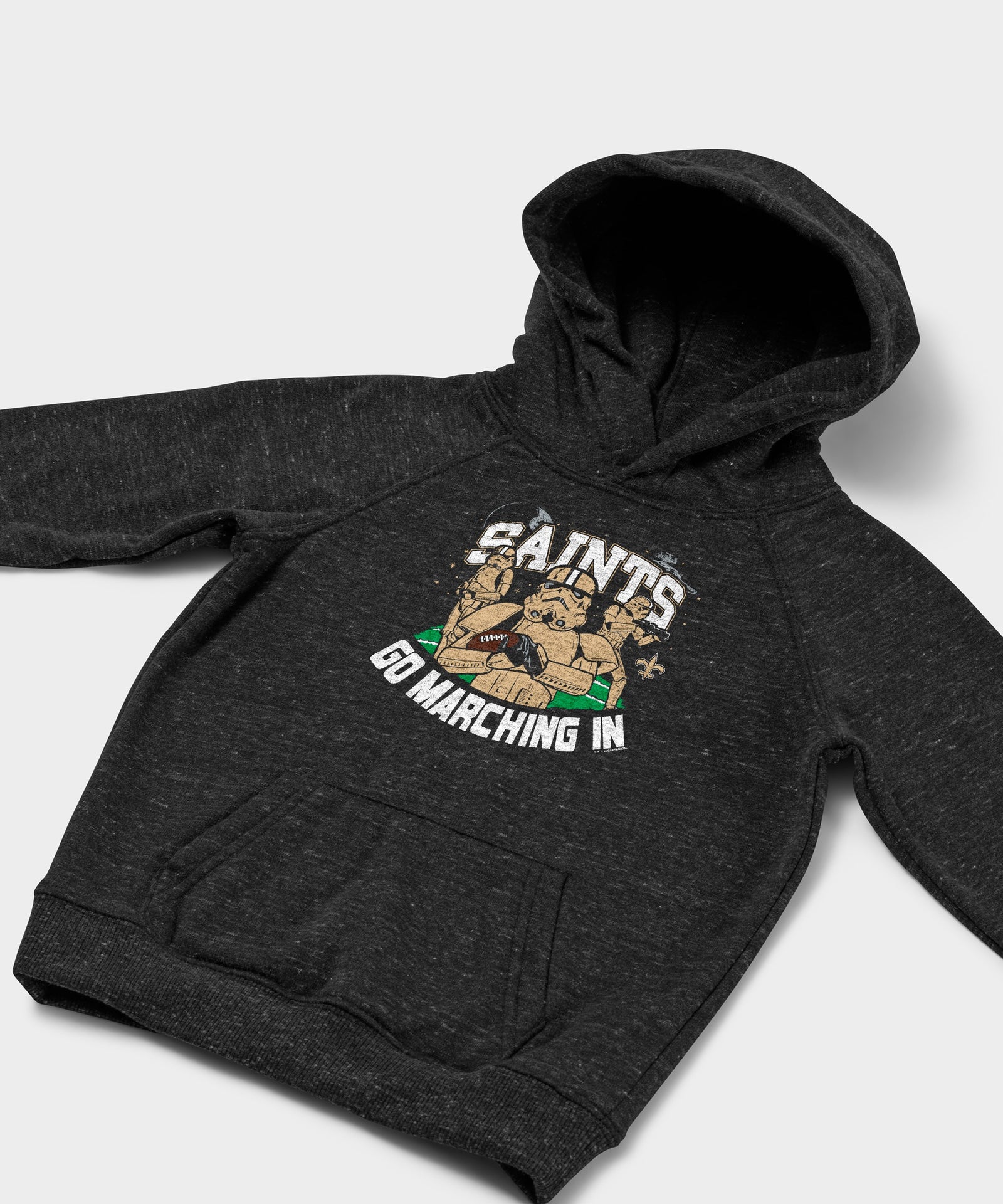 Youth Star Wars x New Orleans Saints Dark Side Hoodie
