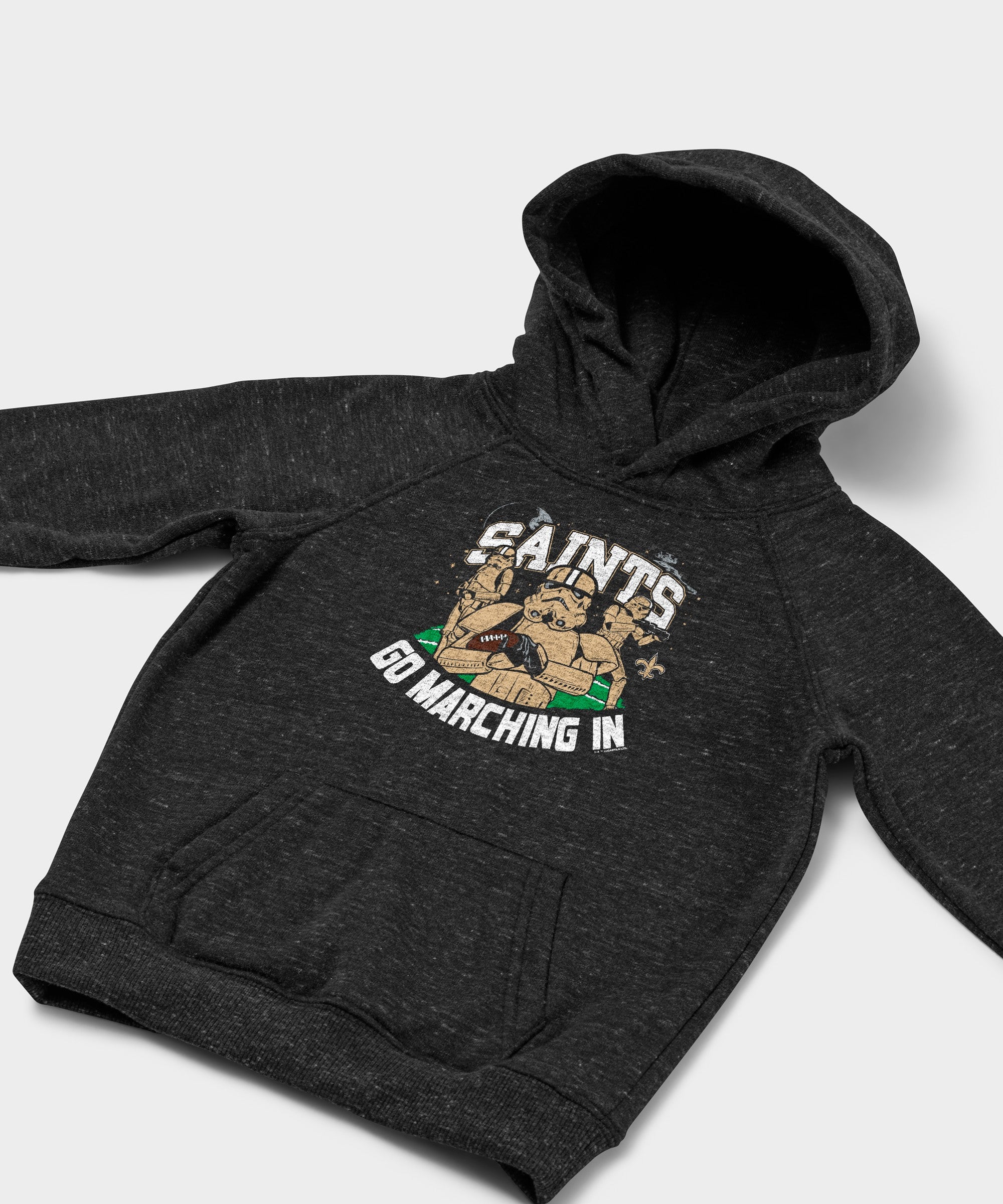 Youth Star Wars x New Orleans Saints Dark Side Hoodie