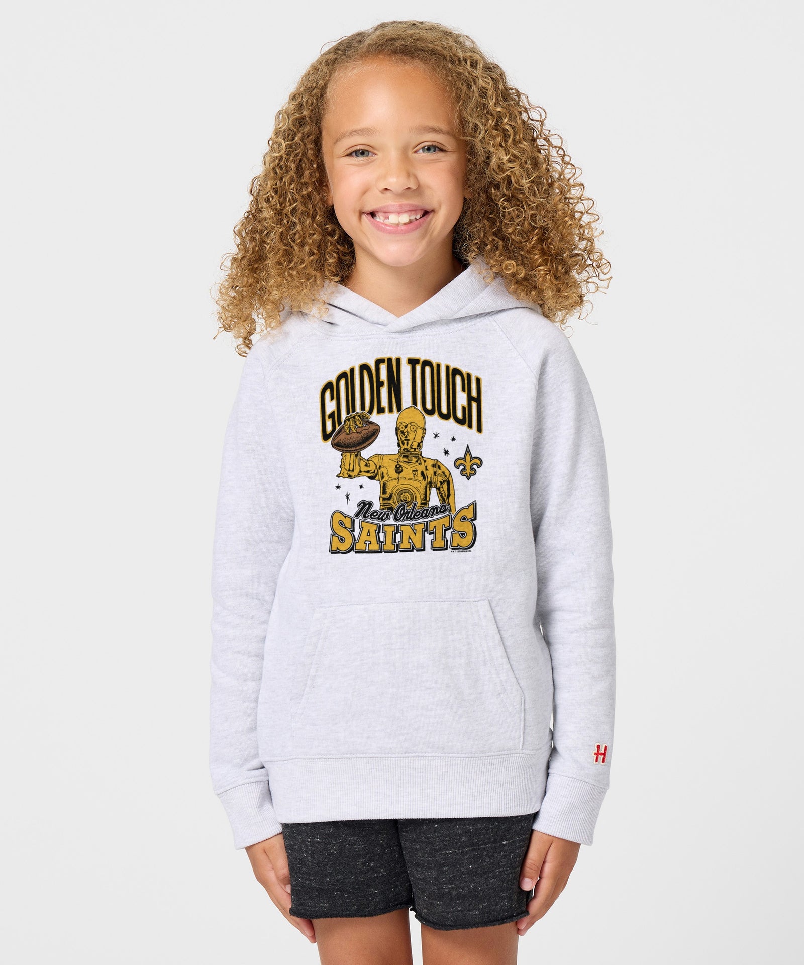 Youth Star Wars X New Orleans Saints Light Side Hoodie