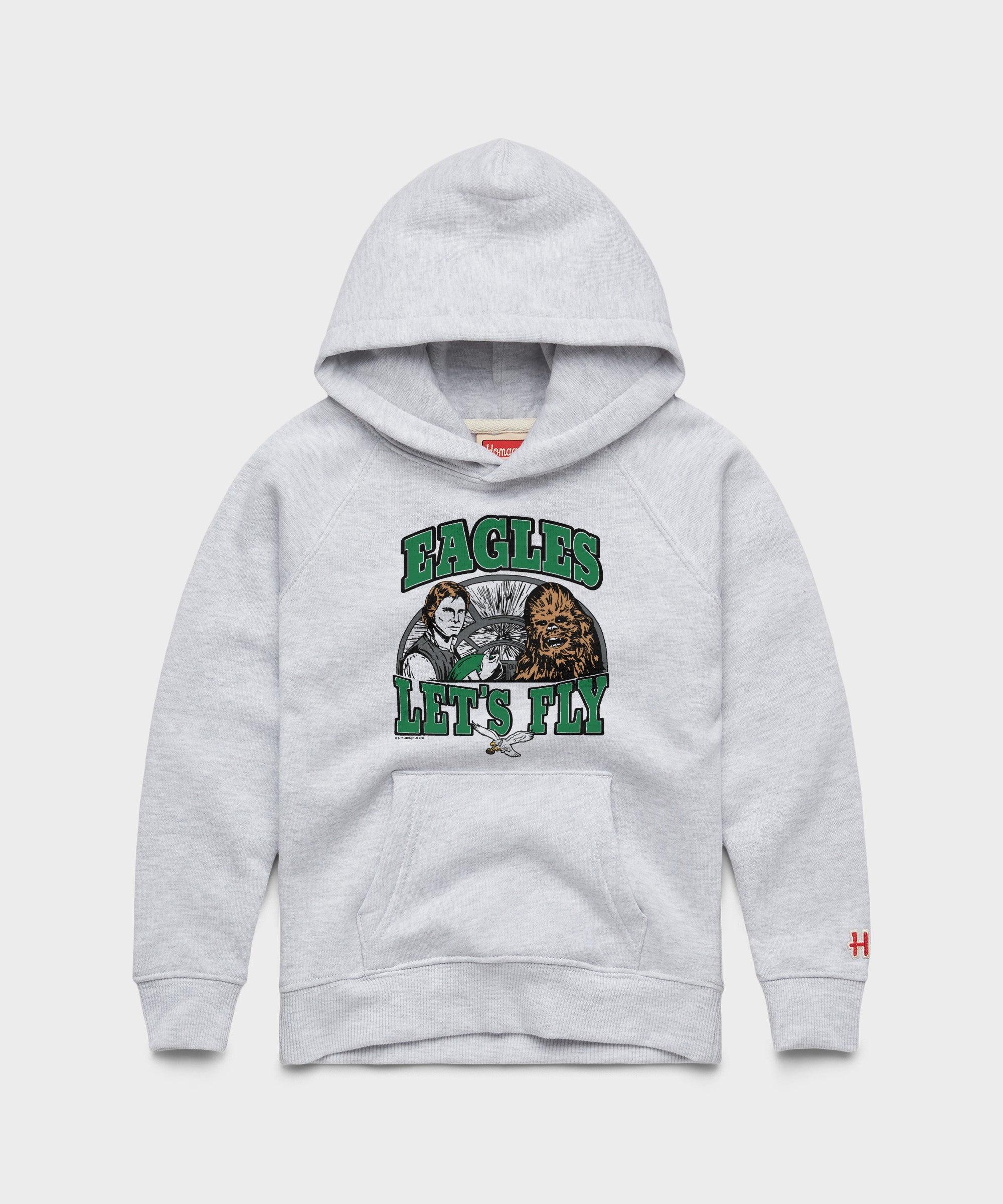 Youth Star Wars X Philadelphia Eagles Light Side Hoodie