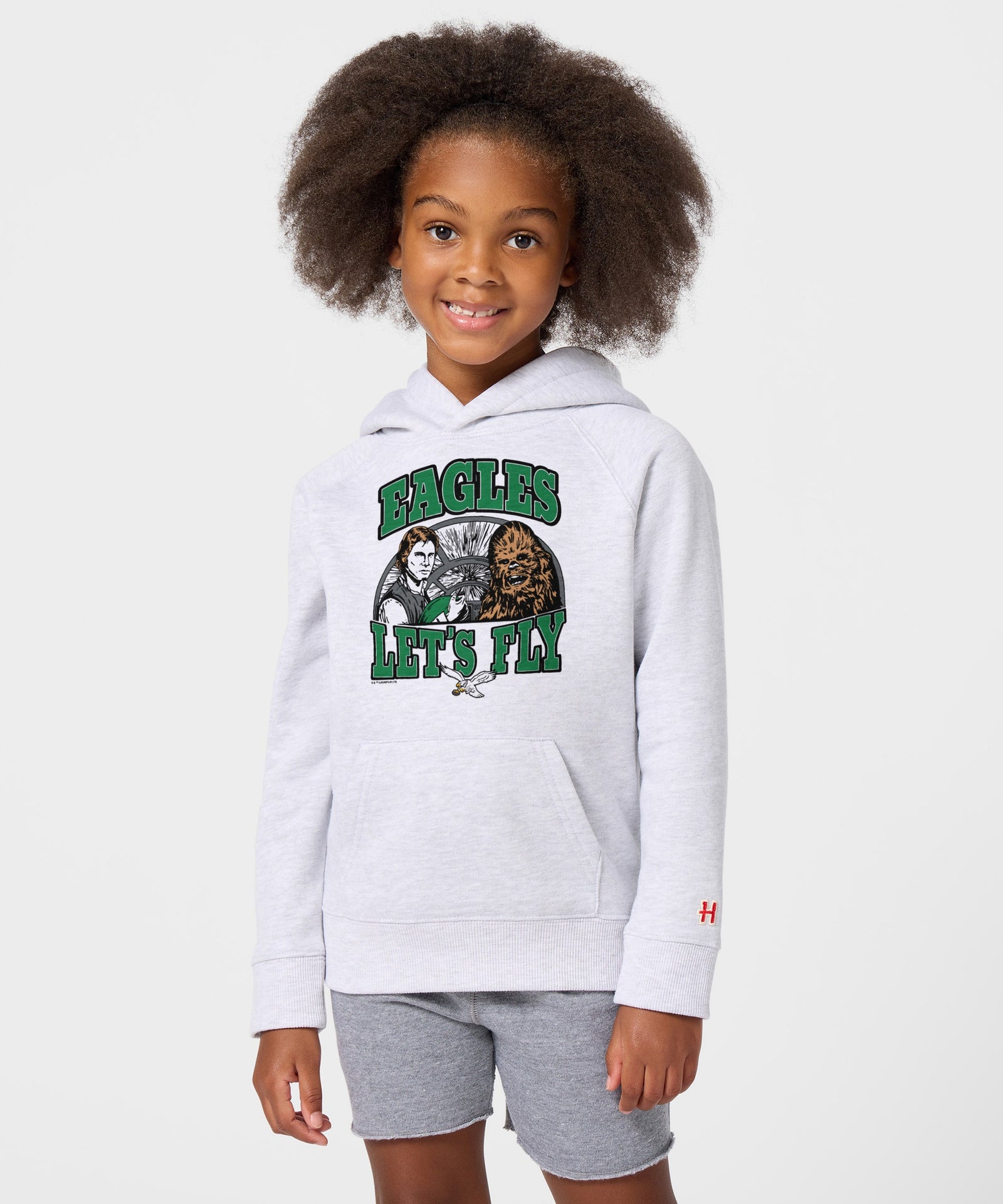 Youth Star Wars X Philadelphia Eagles Light Side Hoodie