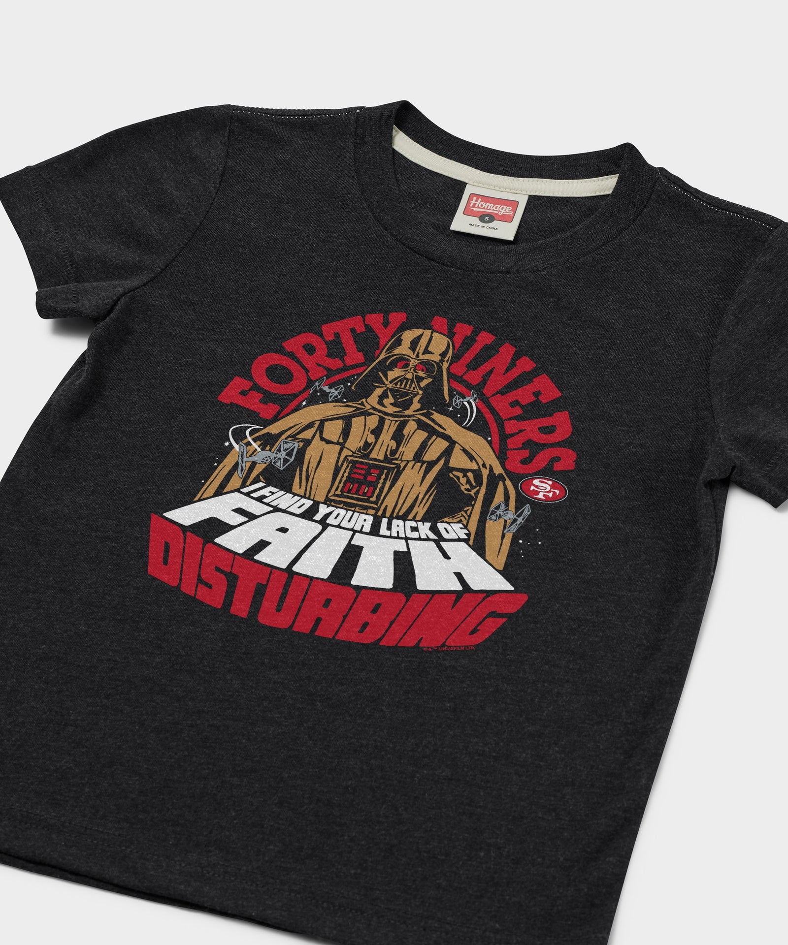 Youth Star Wars X San Francisco 49Ers Dark Side