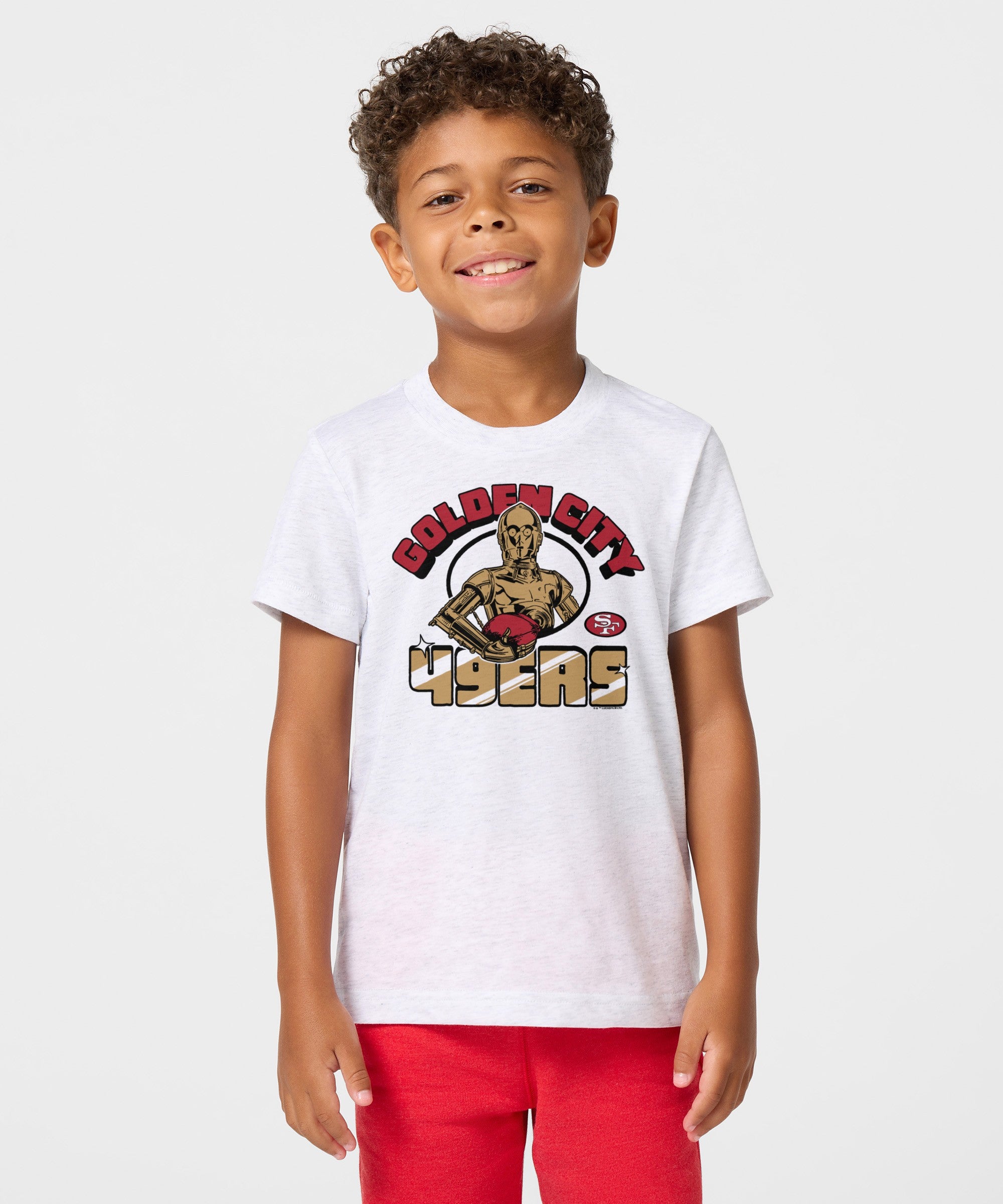 Youth Star Wars X San Francisco 49Ers Light Side