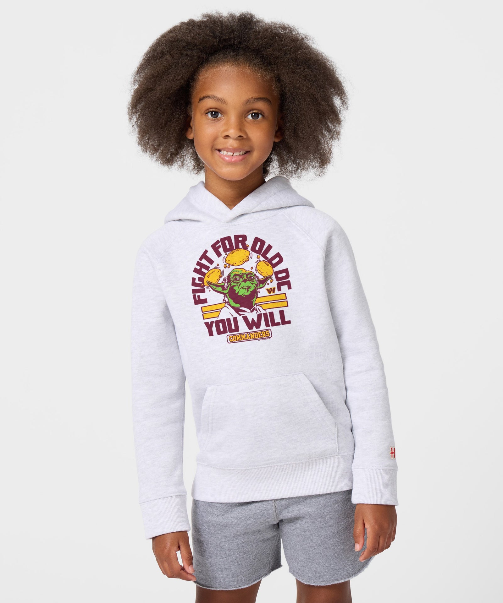 Youth Star Wars X Washington Commanders Light Side Hoodie