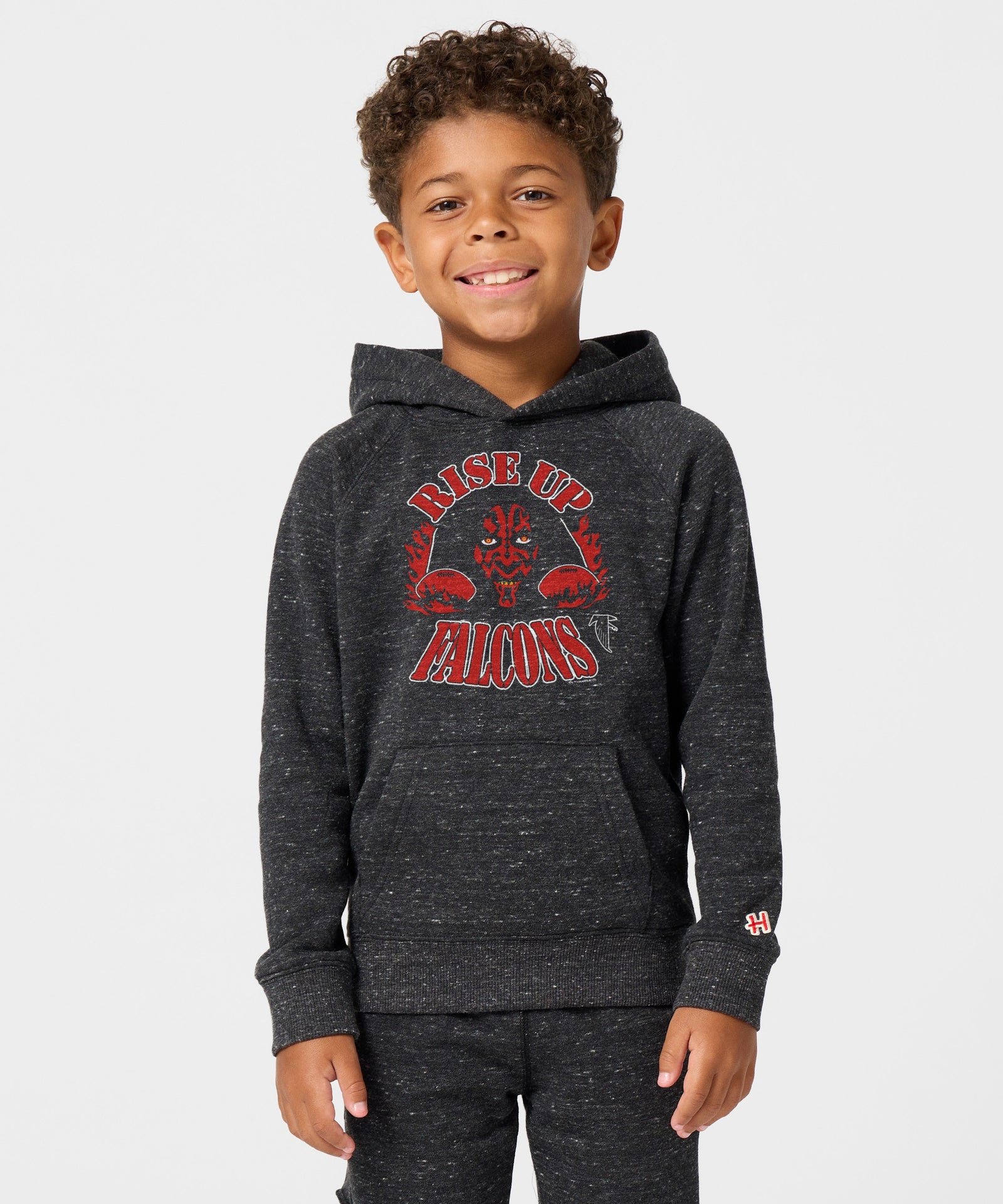 Youth Star Wars x Atlanta Falcons Dark Side Hoodie