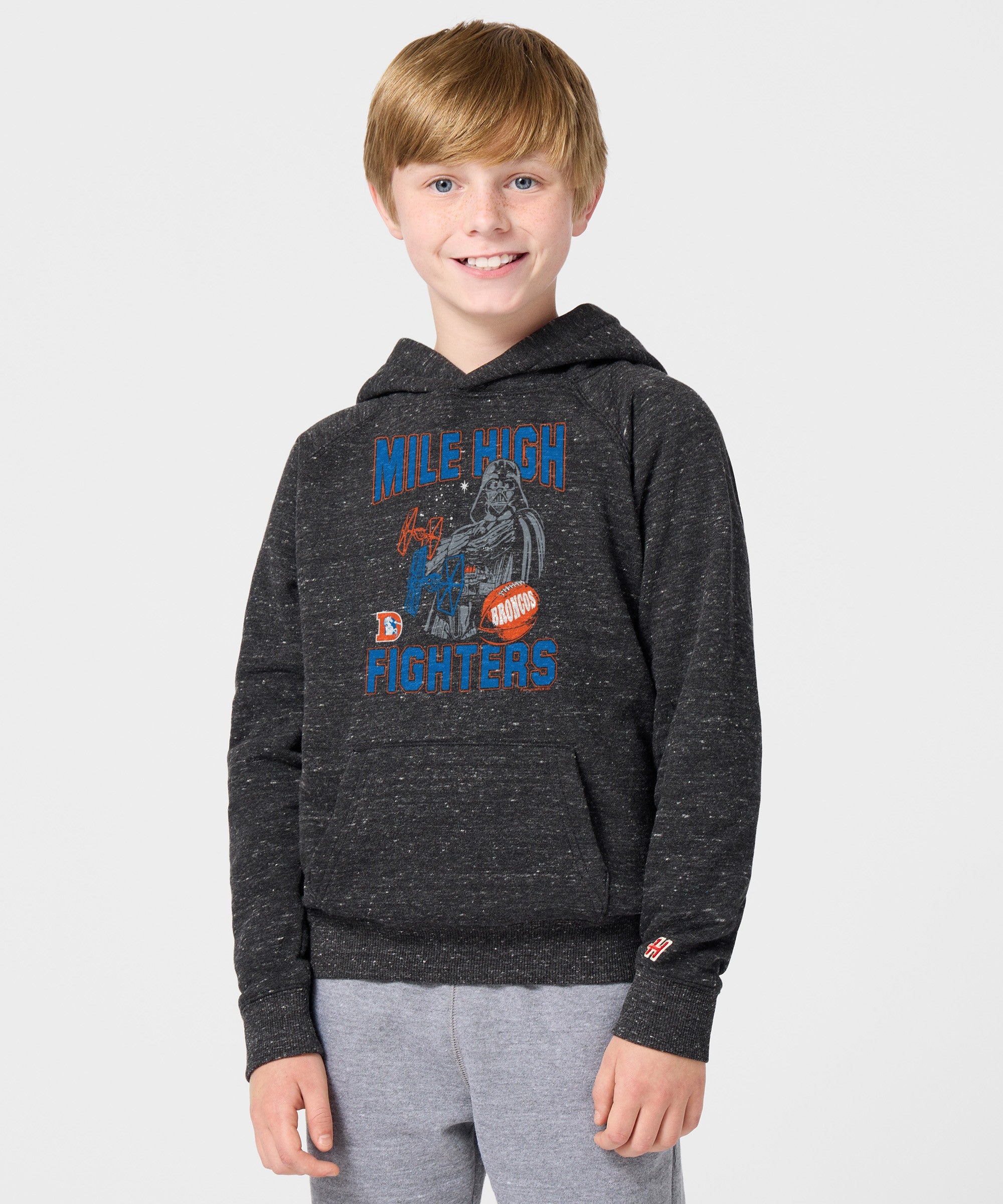 Youth Star Wars x Denver Broncos Dark Side Hoodie