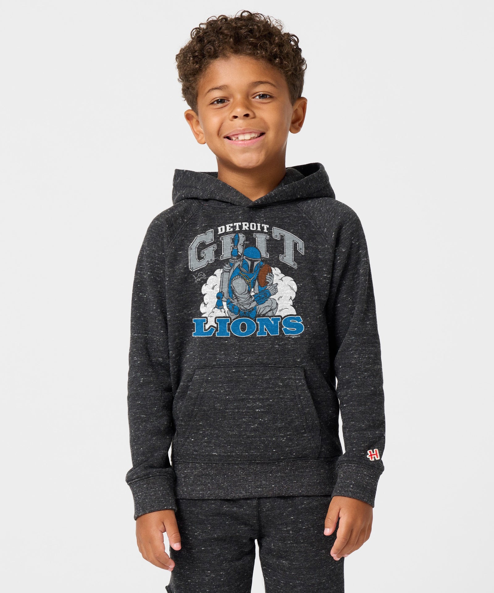 Youth Star Wars x Detroit Lions Dark Side Hoodie