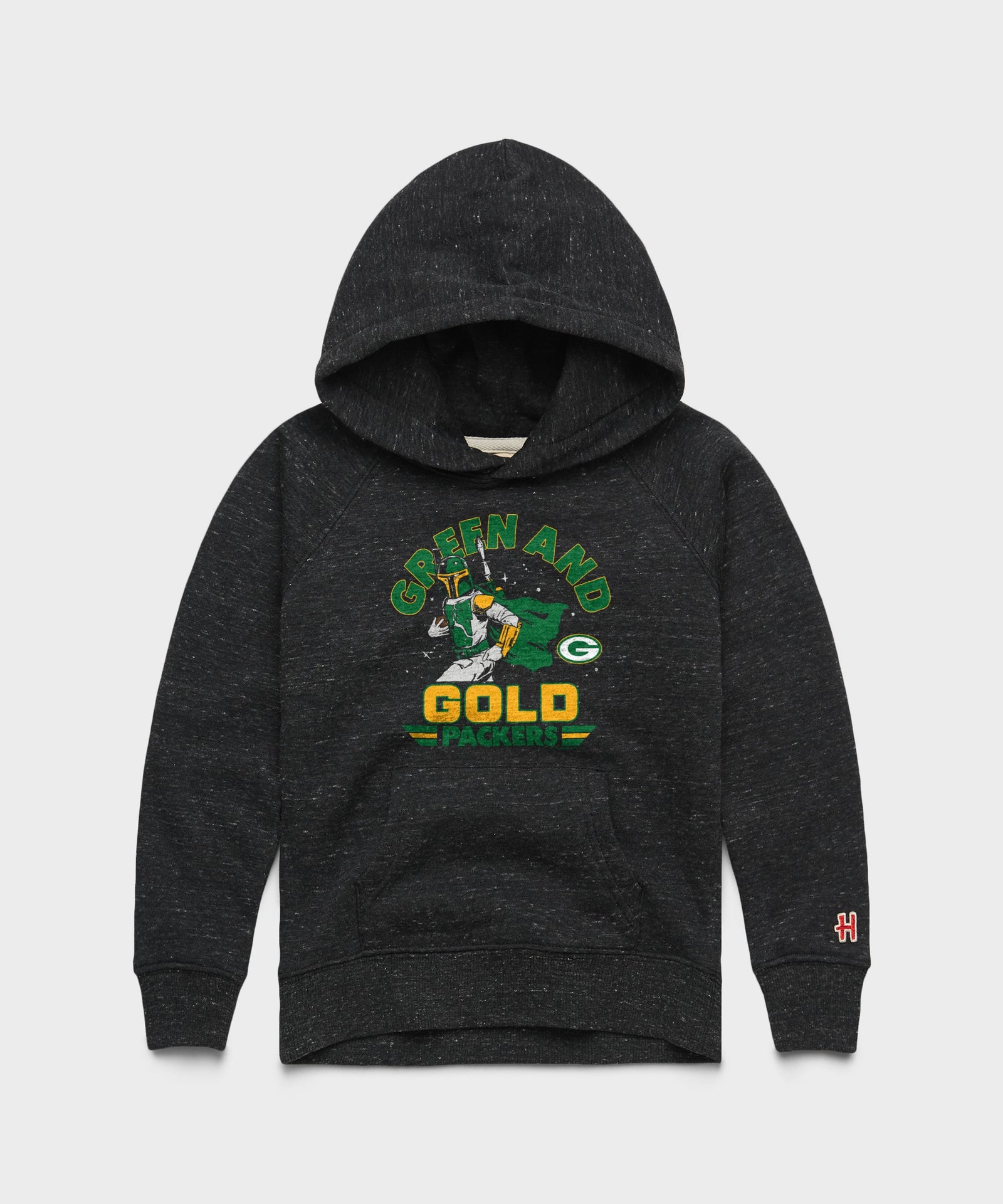 Youth Star Wars x Green Bay Packers Dark Side Hoodie