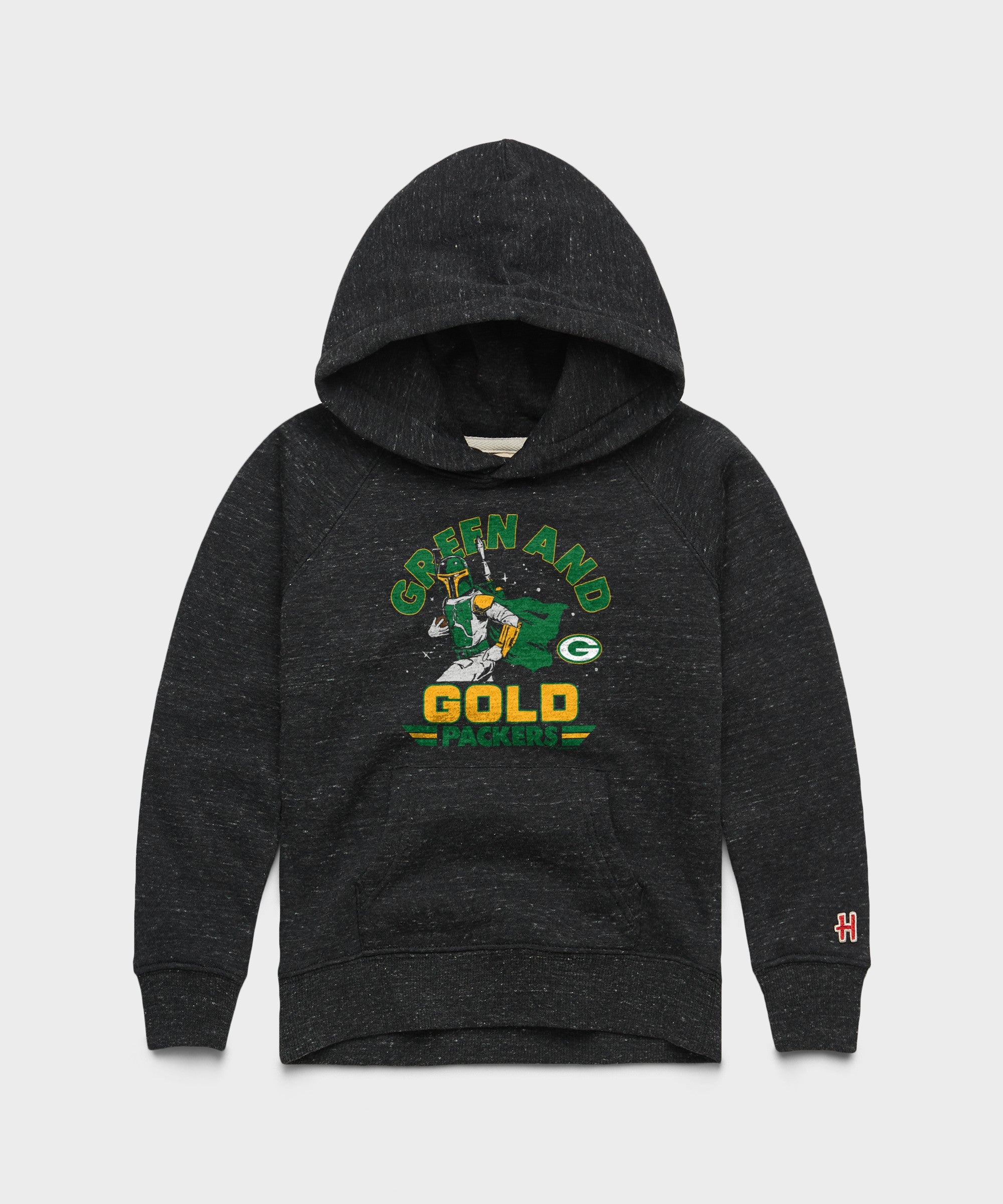 Youth Star Wars x Green Bay Packers Dark Side Hoodie