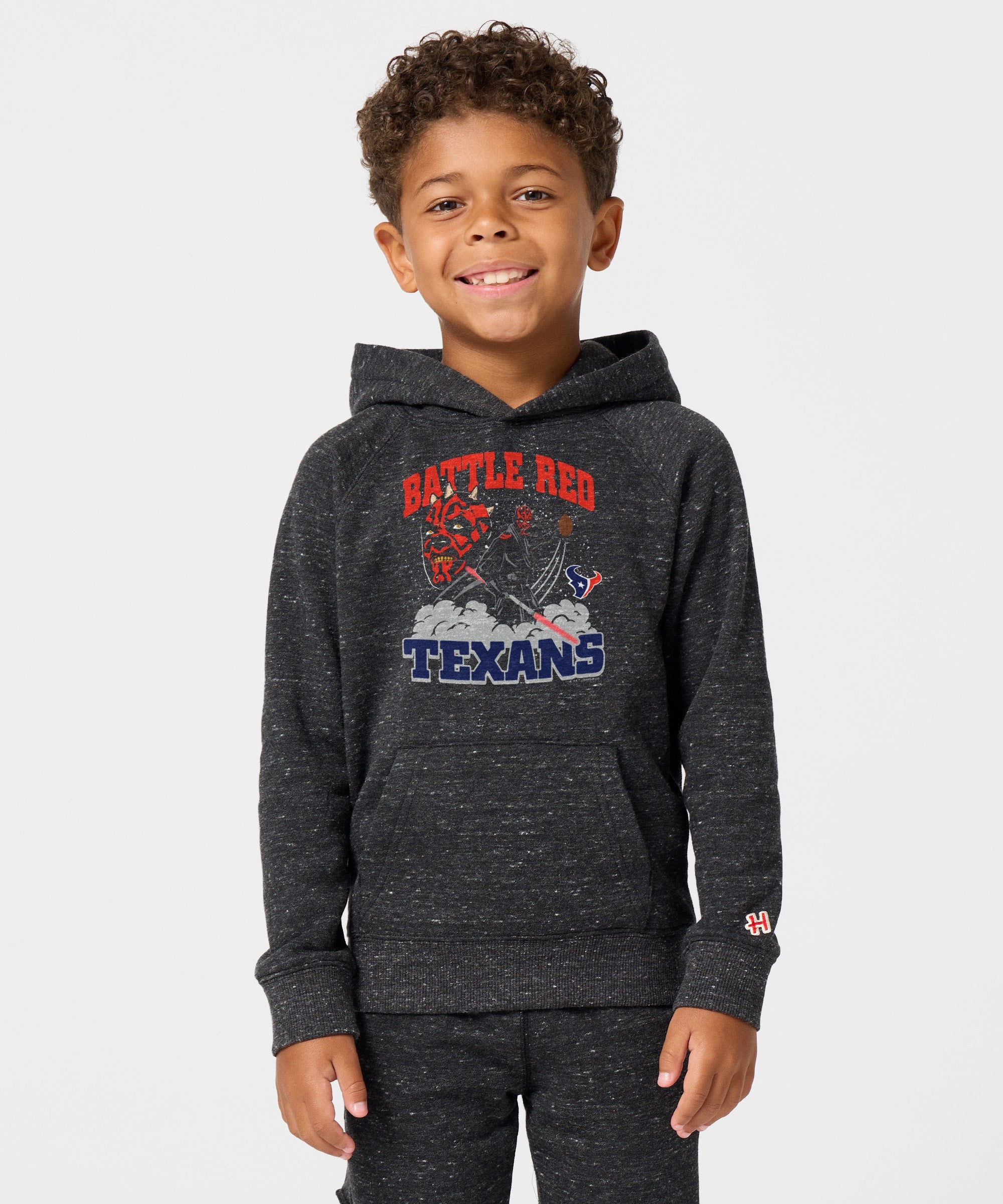 Youth Star Wars x Houston Texans Dark Side Hoodie