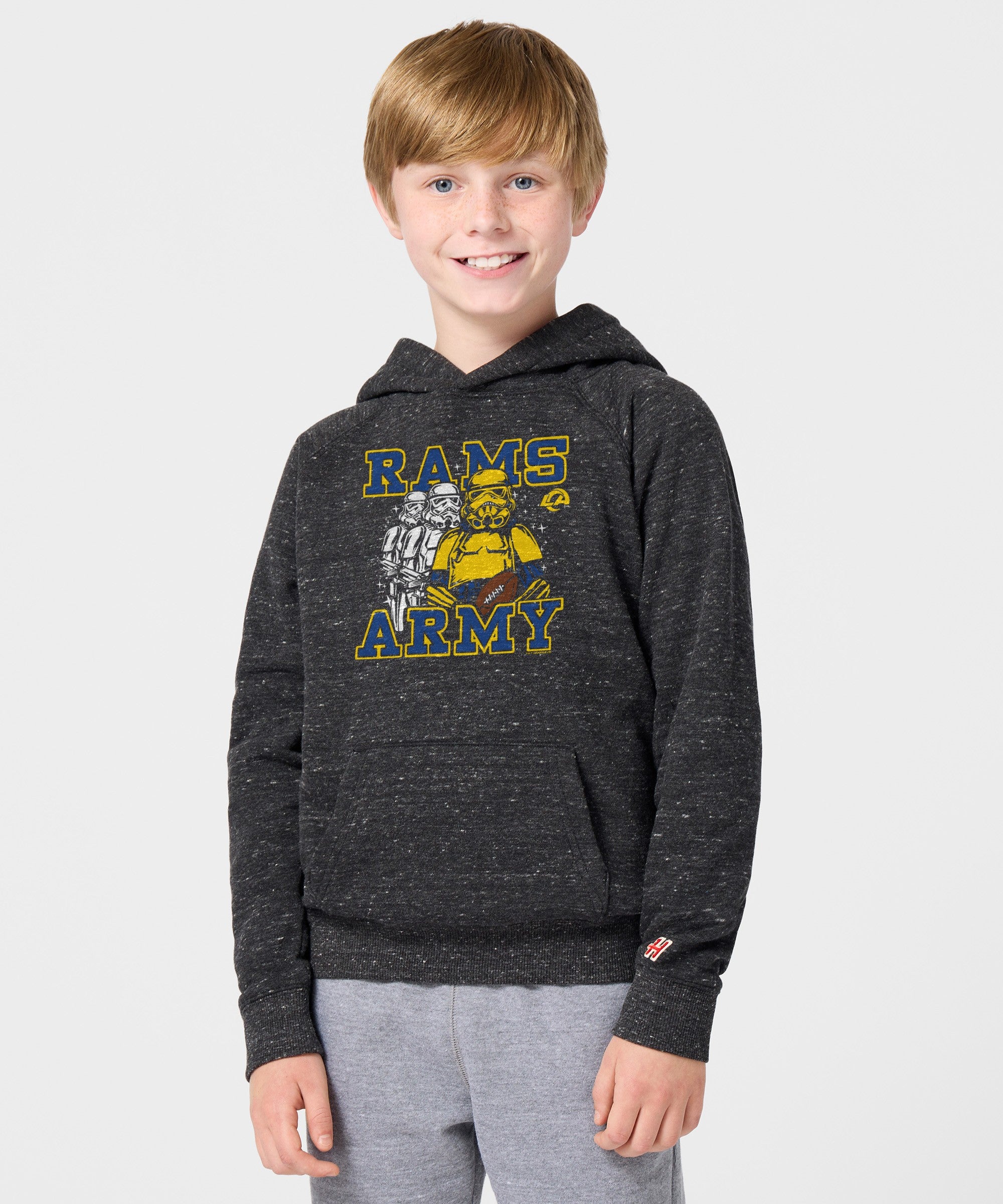 Youth Star Wars x Los Angeles Rams Dark Side Hoodie