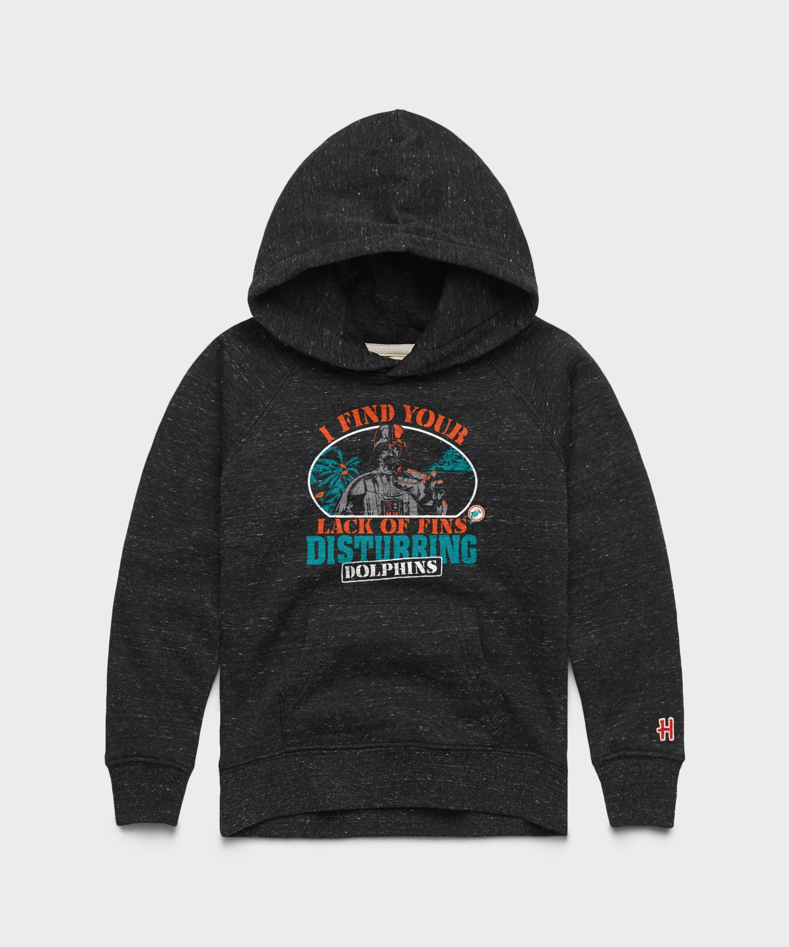 Youth Star Wars x Miami Dolphins Dark Side Hoodie
