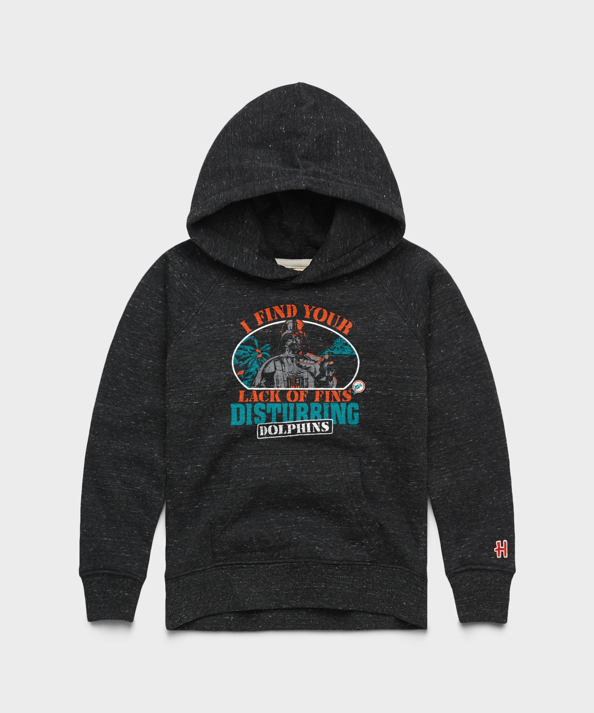 Youth Star Wars x Miami Dolphins Dark Side Hoodie