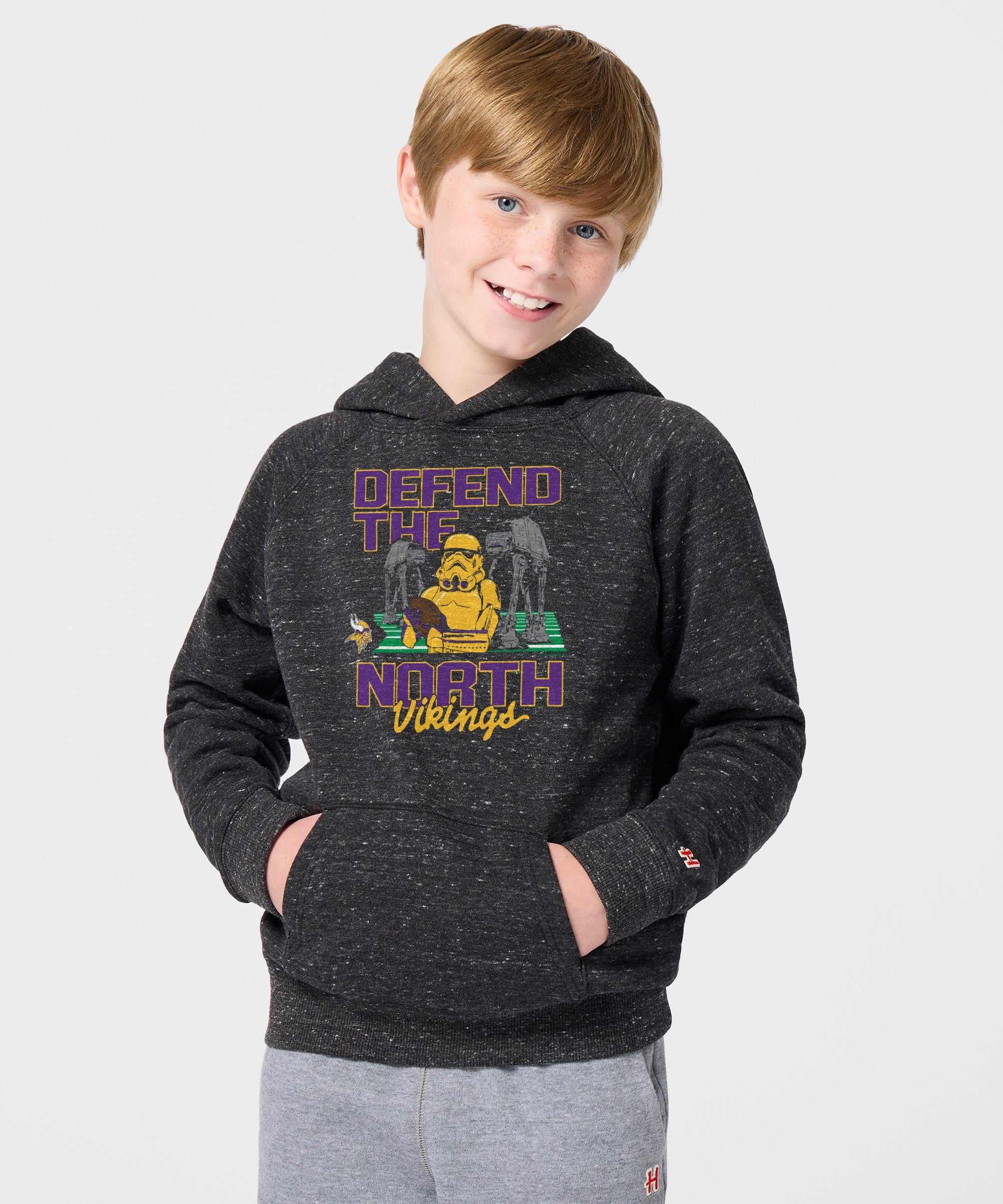 Youth Star Wars x Minnesota Vikings Dark Side Hoodie