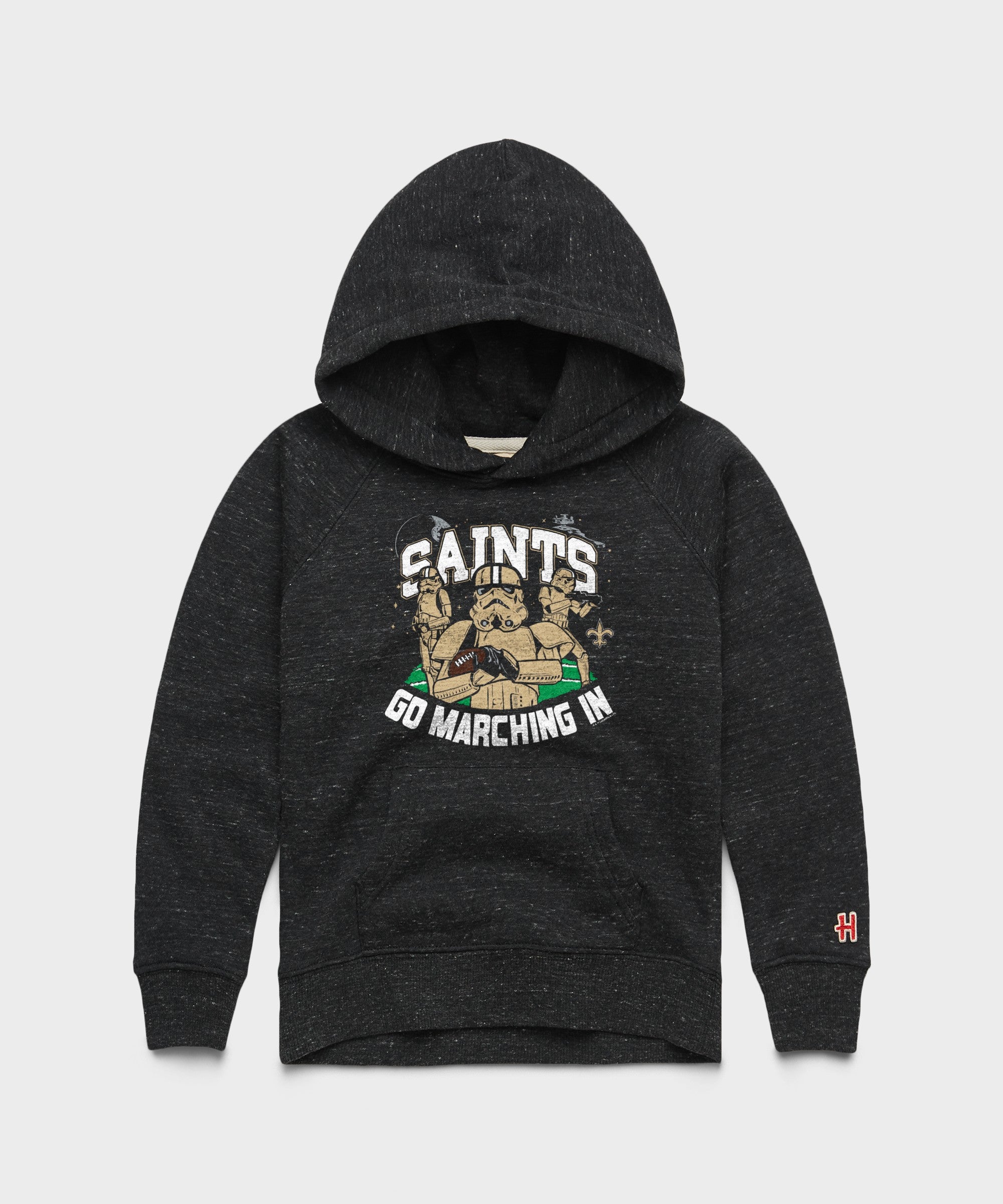 Youth Star Wars x New Orleans Saints Dark Side Hoodie