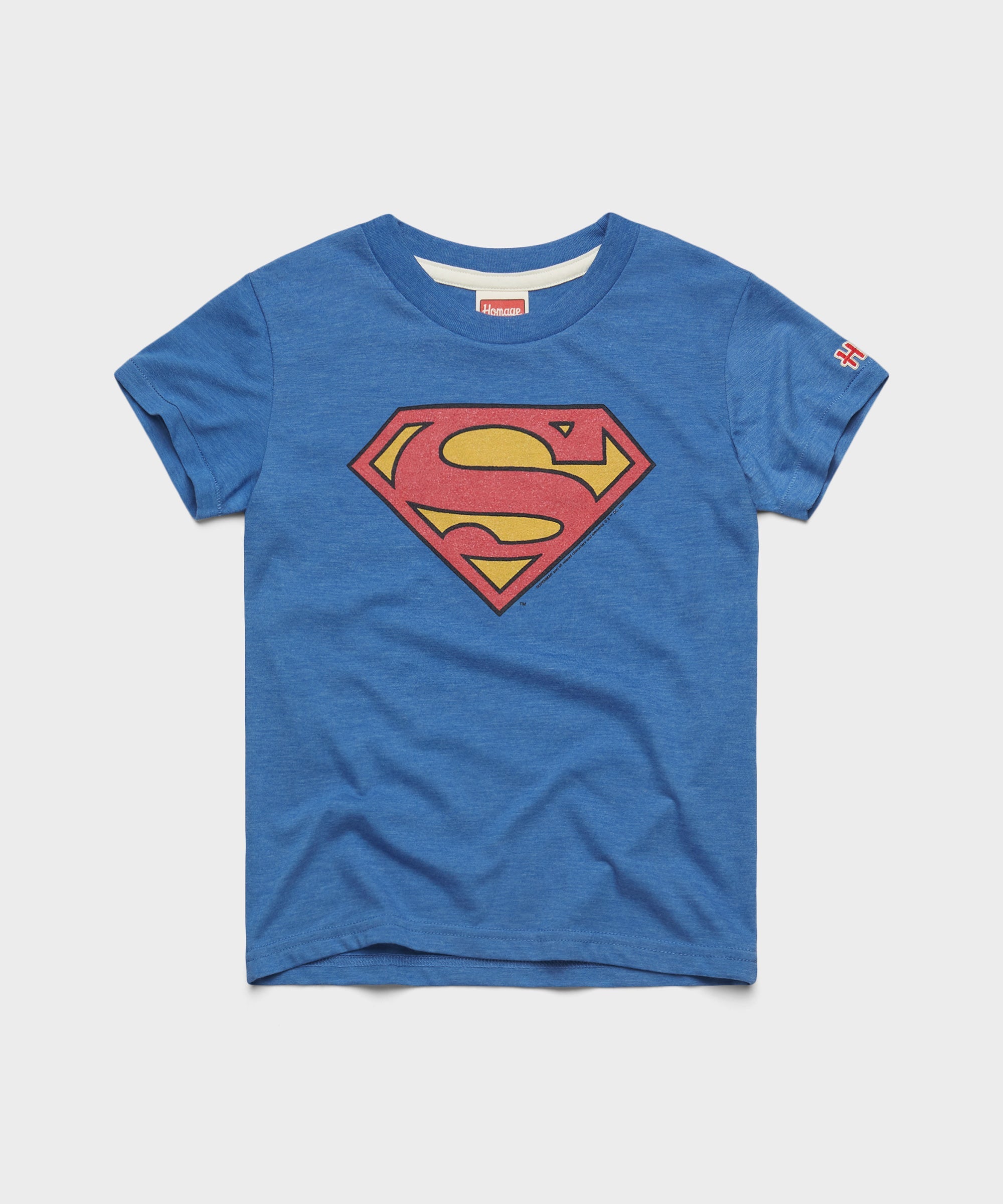Youth Superman Logo Royal Blue